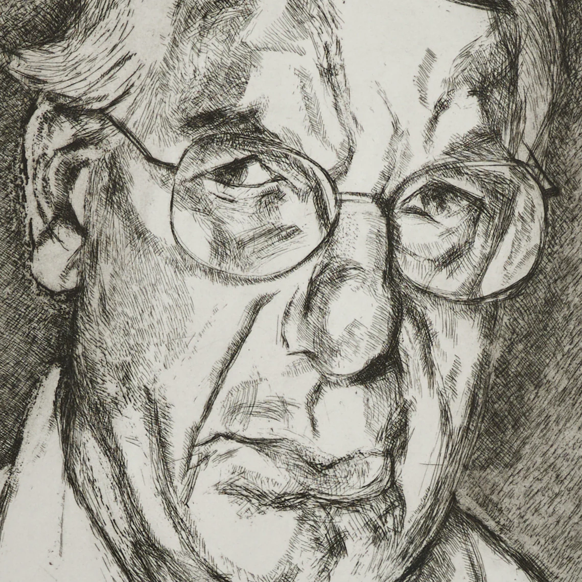 LUCIAN FREUD "THE NEW YORKER" ETCHING, 2006 - Image 5