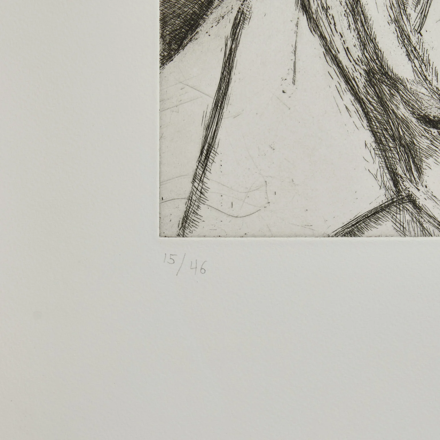 LUCIAN FREUD "THE NEW YORKER" ETCHING, 2006 - Image 9