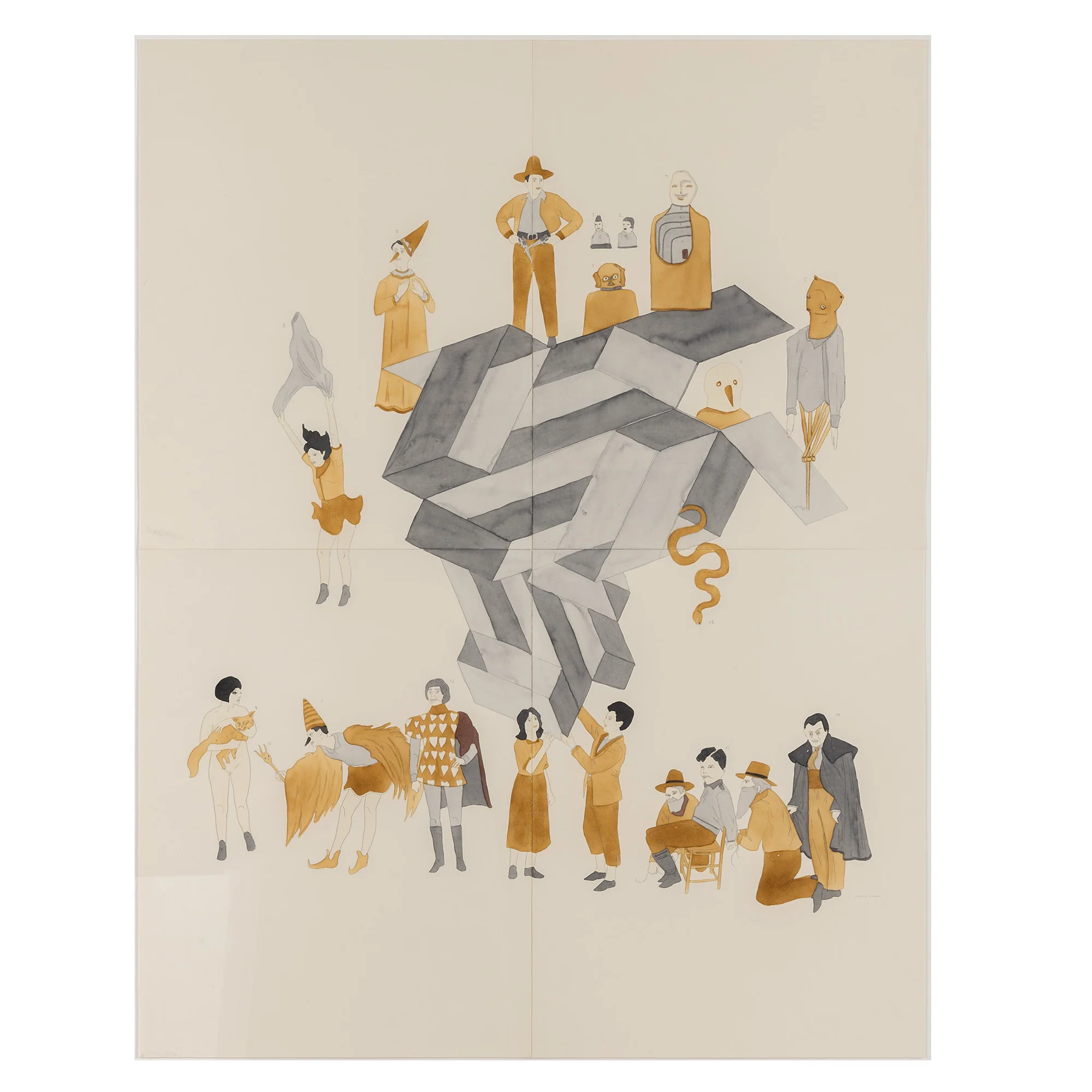 MARCEL DZAMA "CRITIQUES DARD" 2007 - Image 3