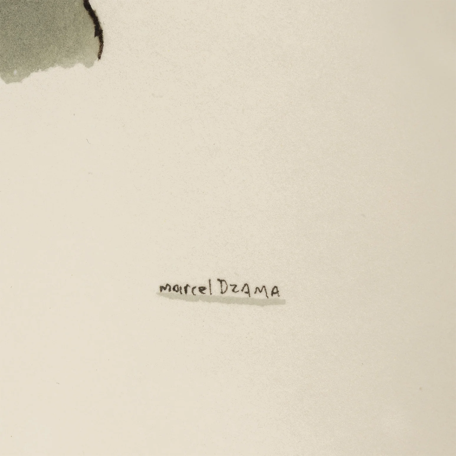 MARCEL DZAMA "SCARED WOLFMAN" WATERCOLOR, 1998 - Image 4