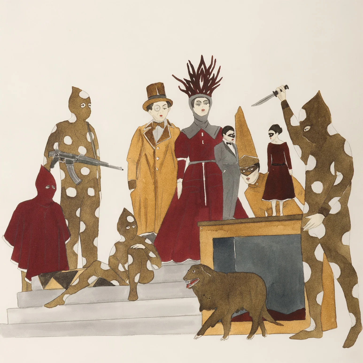 MARCEL DZAMA "WHAT THE PROPHECY FAILED TO MENTION" 2011 - Image 6