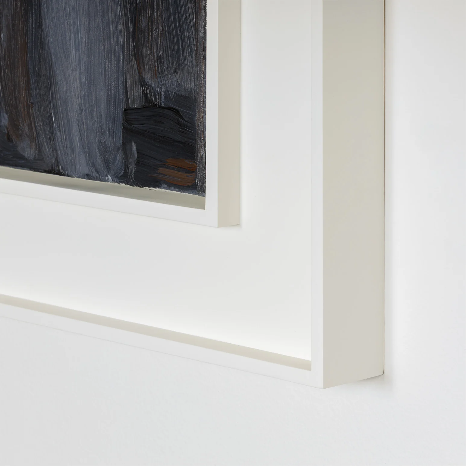 MARTHA DIAMOND "YELLOW WITH SHADOWS" PAINTING, 1989 - Image 11