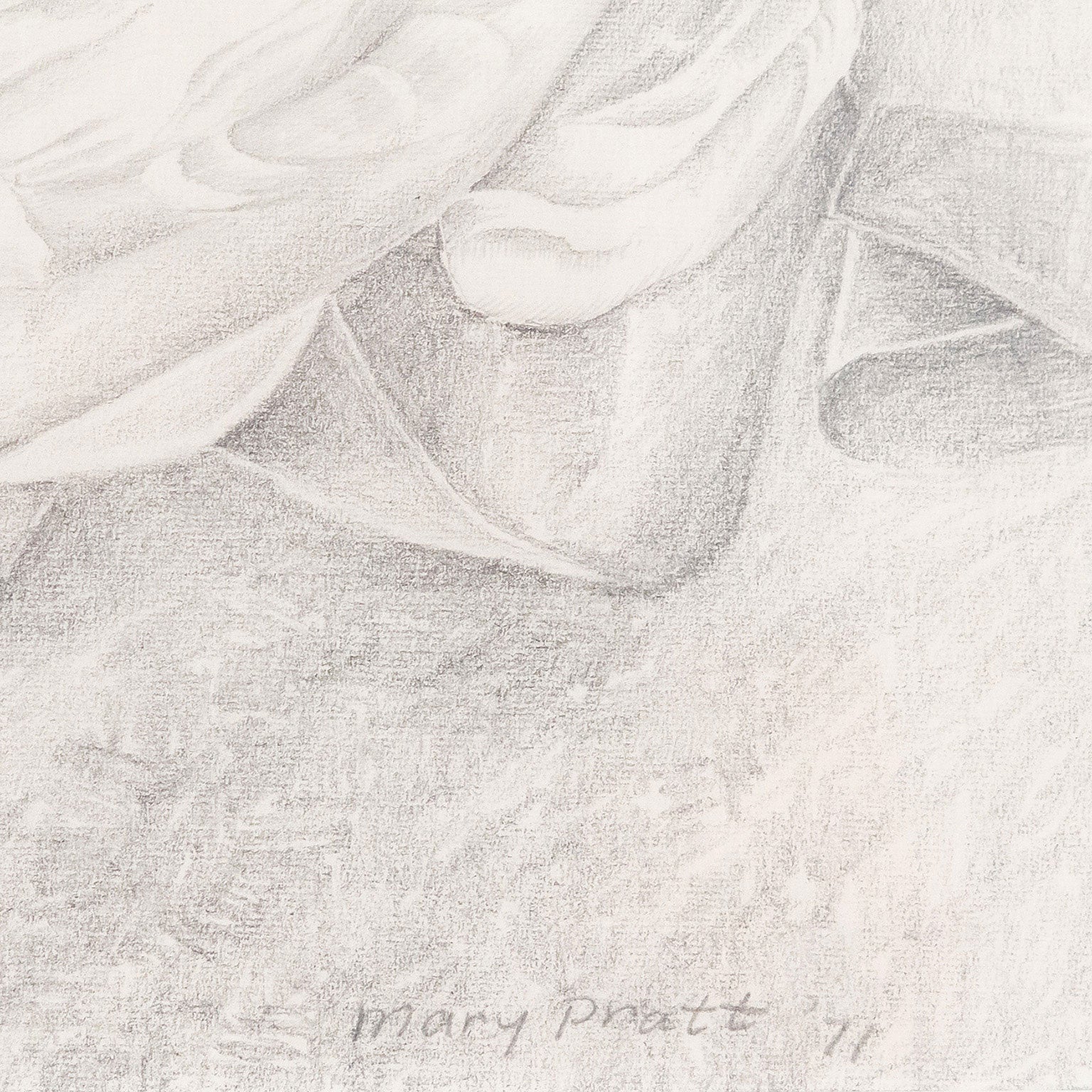 MARY PRATT "EVISCERATED CHICKENS" DRAWING, 1971 - Image 4