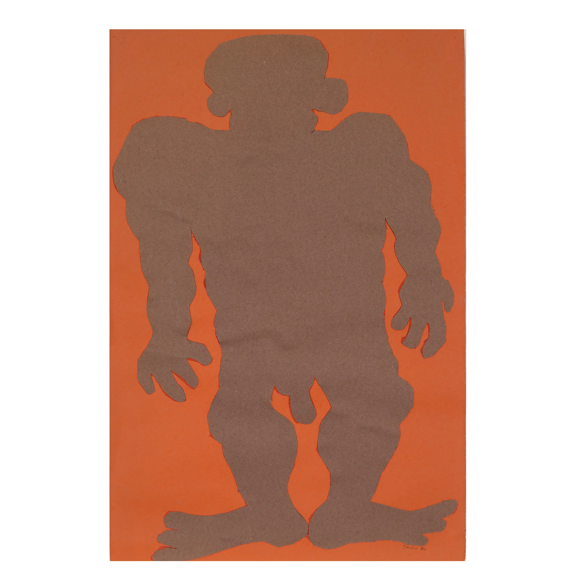 MICHAEL SNOW "SILHOUETTE" COLLAGE, 1980 - Image 3