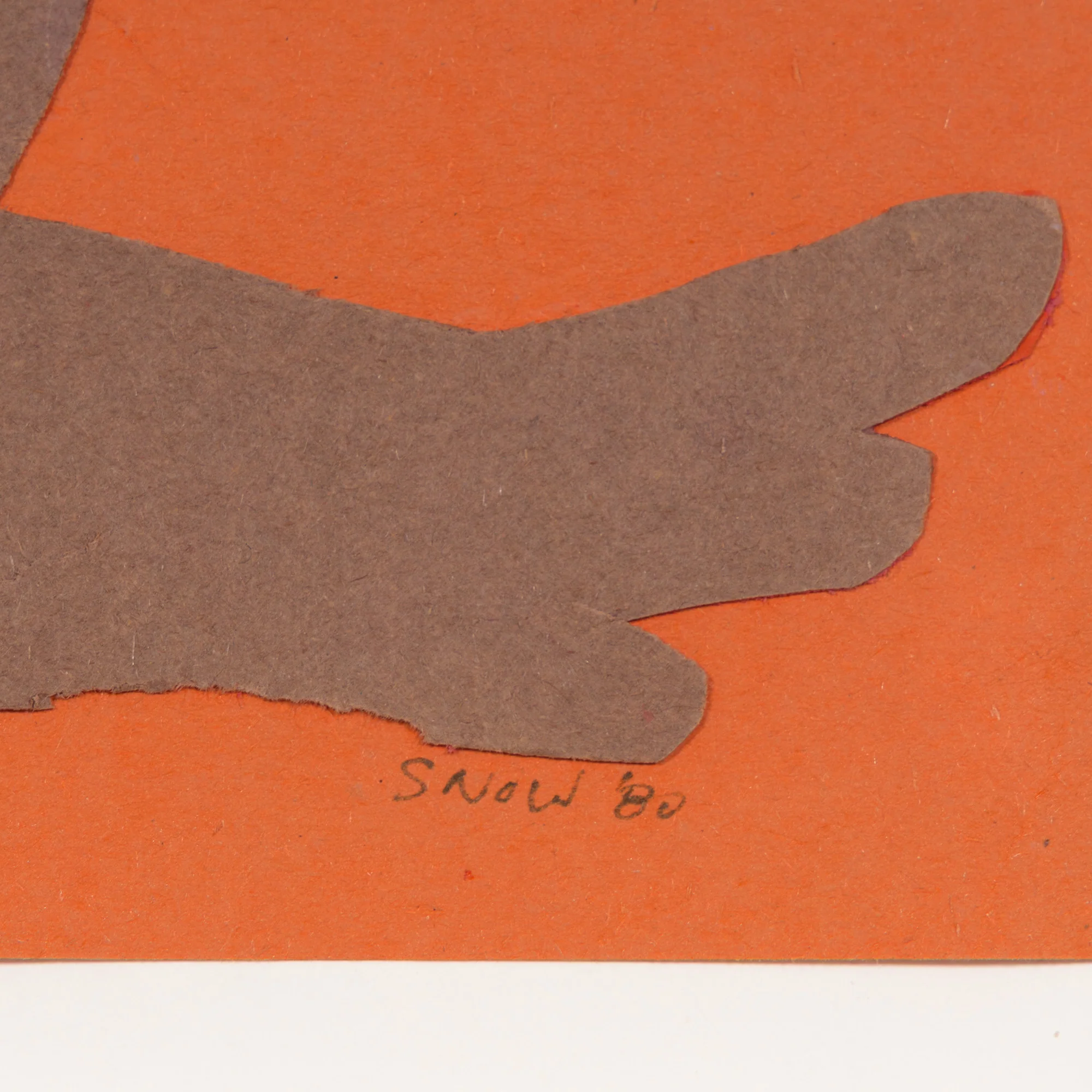 MICHAEL SNOW "SILHOUETTE" COLLAGE, 1980 - Image 4