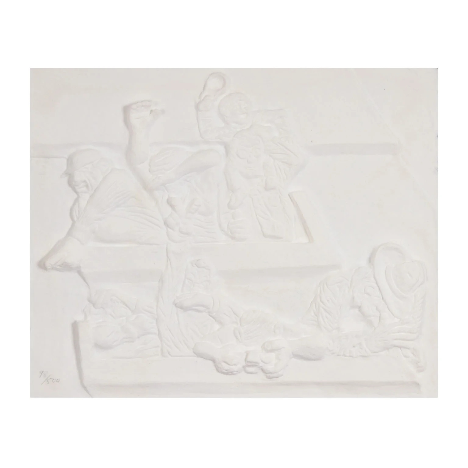 MICHAEL SNOW "THE AUDIENCE" CAST RELIEF, 1989 - Image 3
