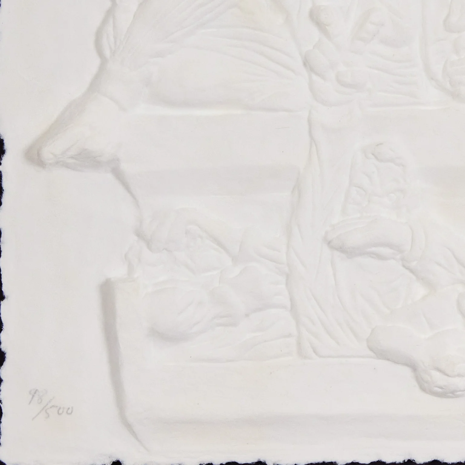 MICHAEL SNOW "THE AUDIENCE" CAST RELIEF, 1989 - Image 9