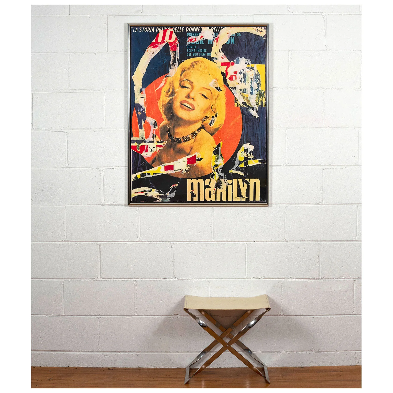 MIMMO ROTELLA "MARILYN", 1991 - Image 13