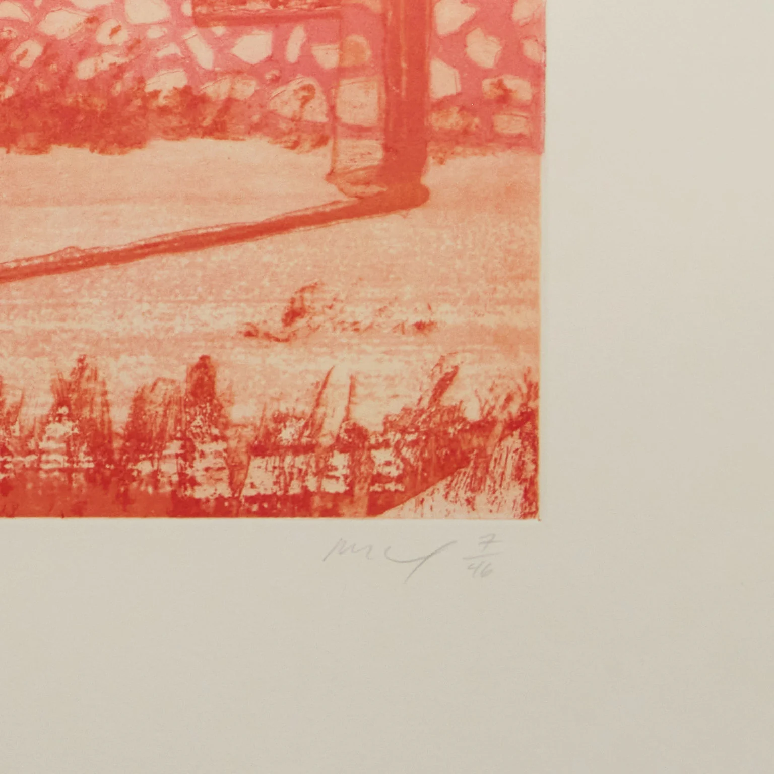 PETER DOIG "MULDENBERG" ETCHING, 2001 - Image 4