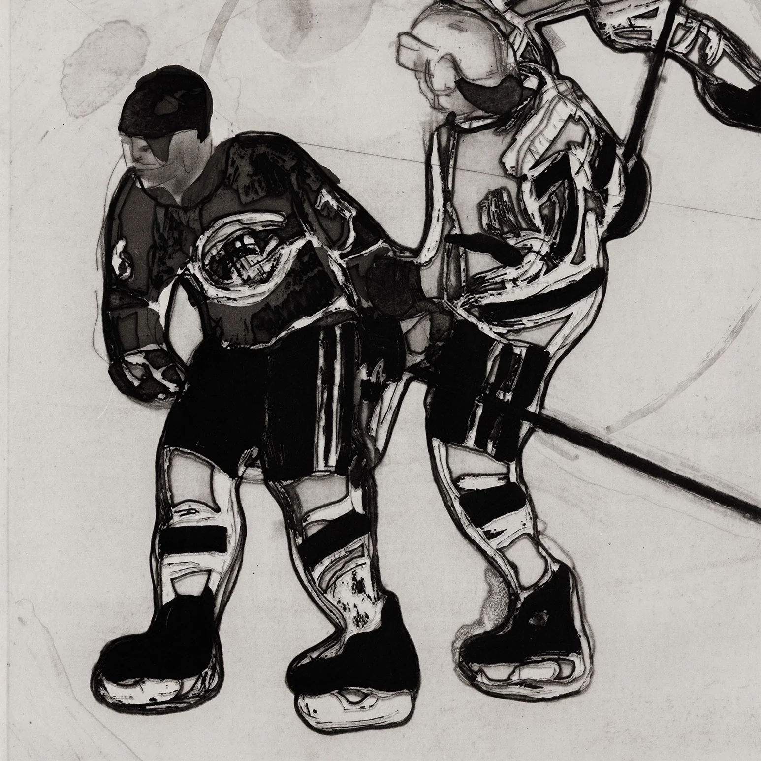 PETER DOIG "SUBBAN AND NOLAN" ETCHING, 2017 - Image 9