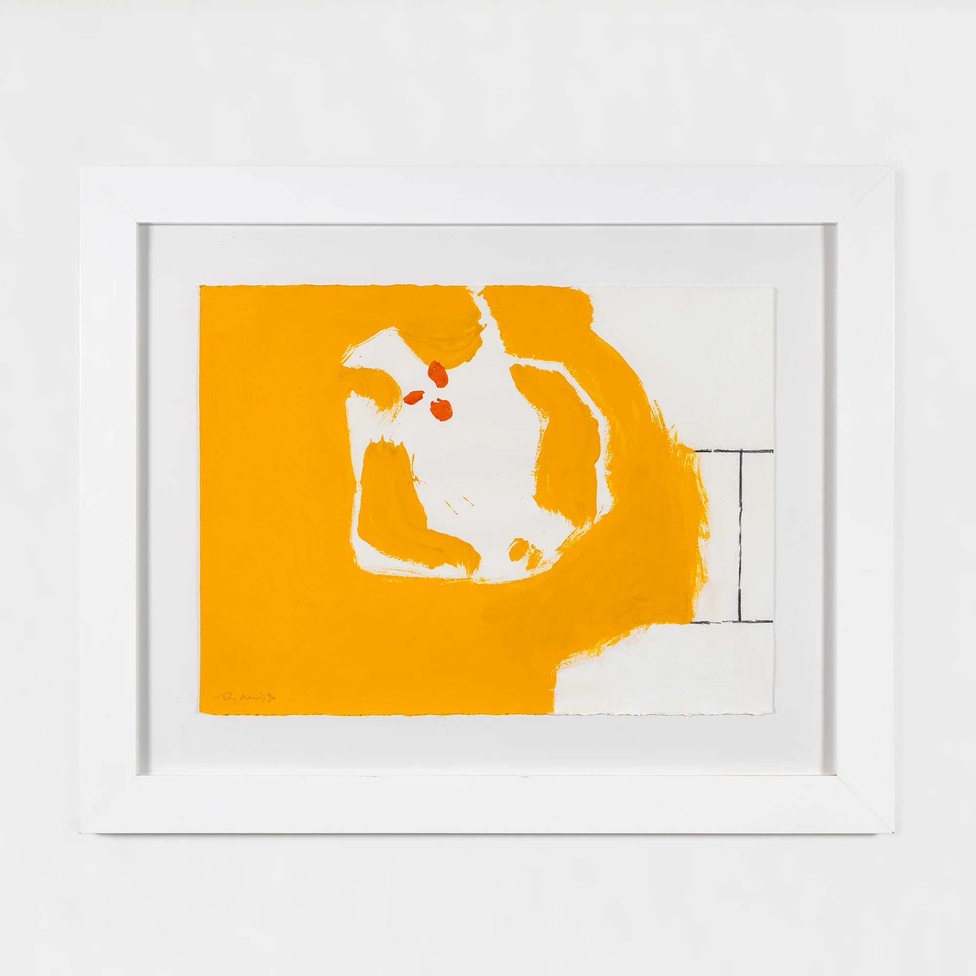 RAY MEAD "YELLOW COMPOSITION" 1996 - Image 2