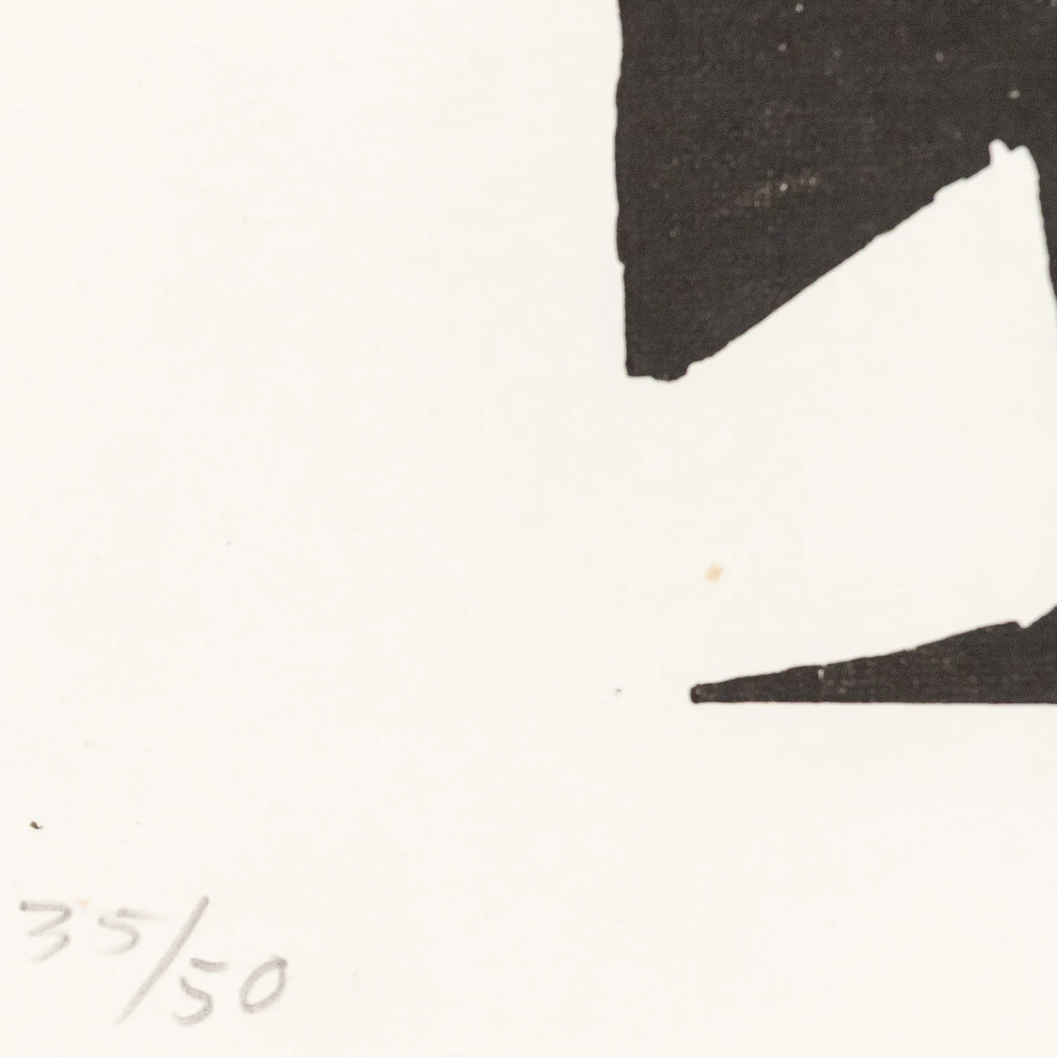 RICHARD DIEBENKORN "DOUBLE X" WOODCUT, 1987 - Image 8