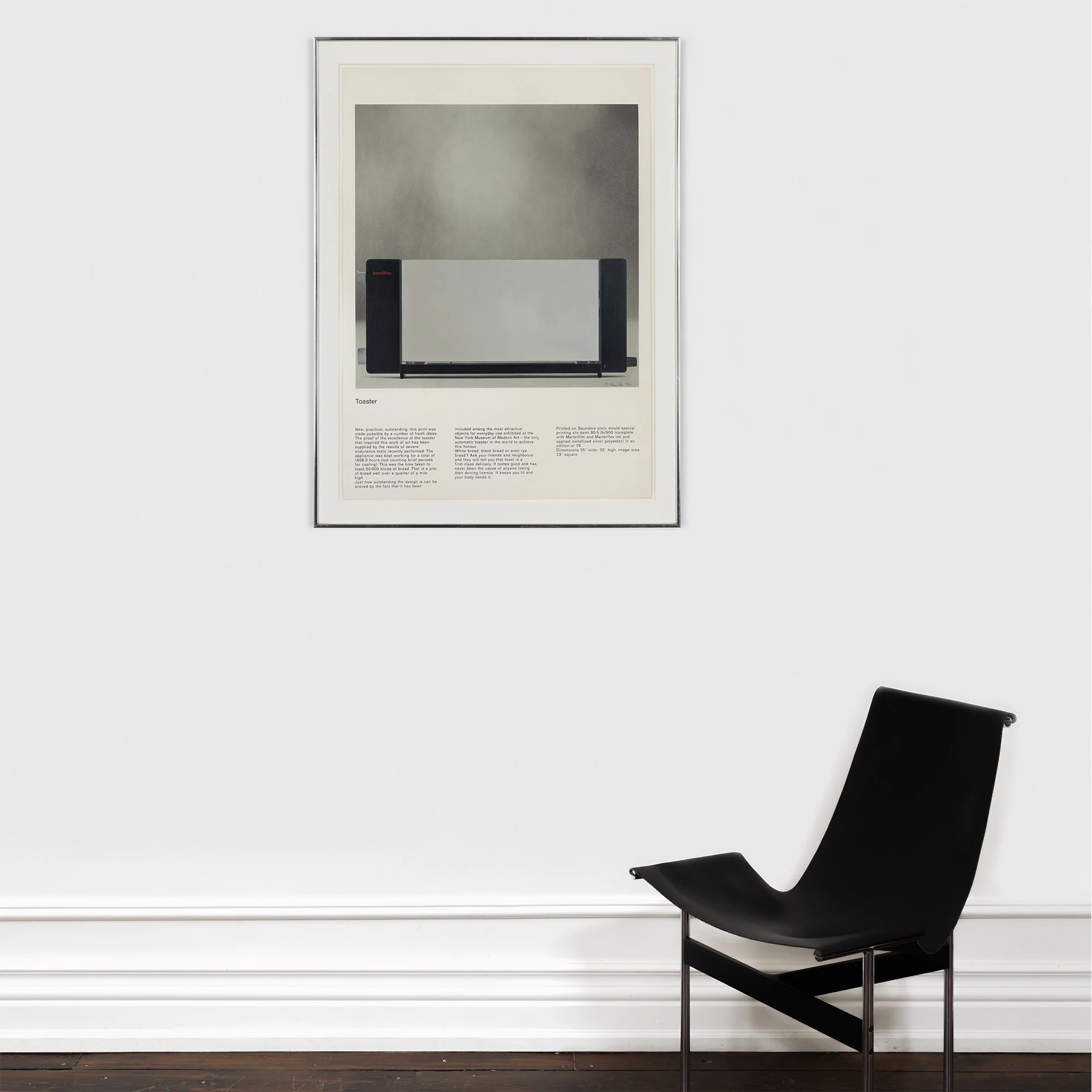 RICHARD HAMILTON "TOASTER" LITHOGRAPH, 1967 - Image 10
