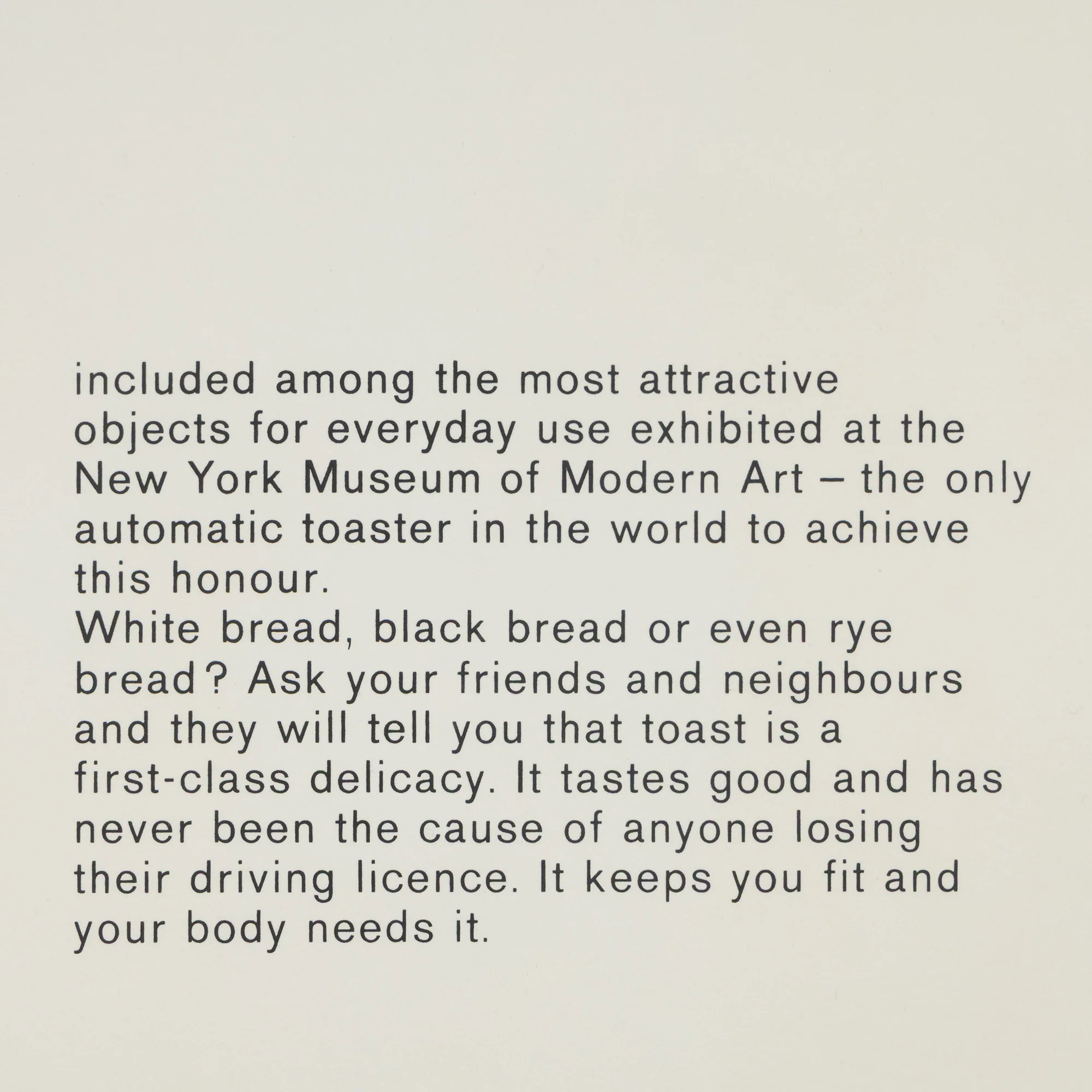 RICHARD HAMILTON "TOASTER" LITHOGRAPH, 1967 - Image 6