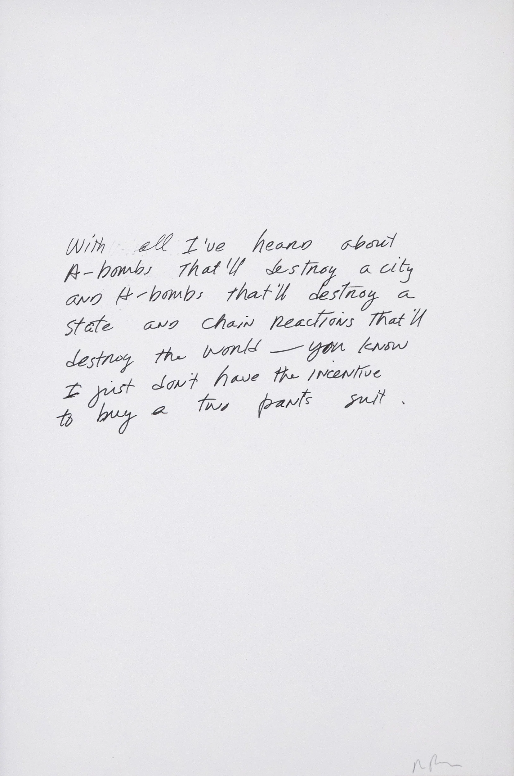 RICHARD PRINCE "BOMB JOKE", 1989 - Image 8