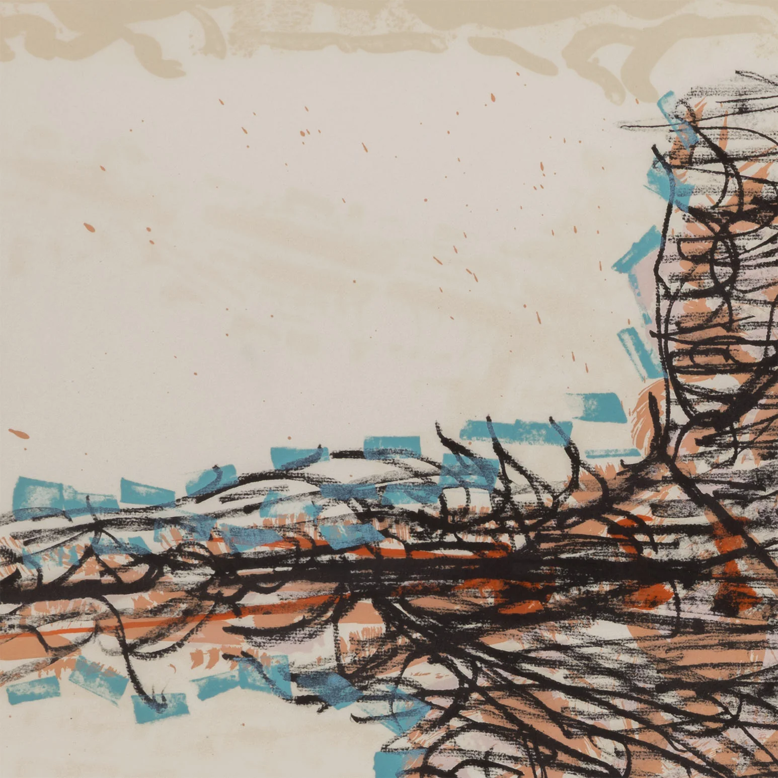 RIOPELLE "LE SABLIER 2" LITHO, 1979 - Image 7
