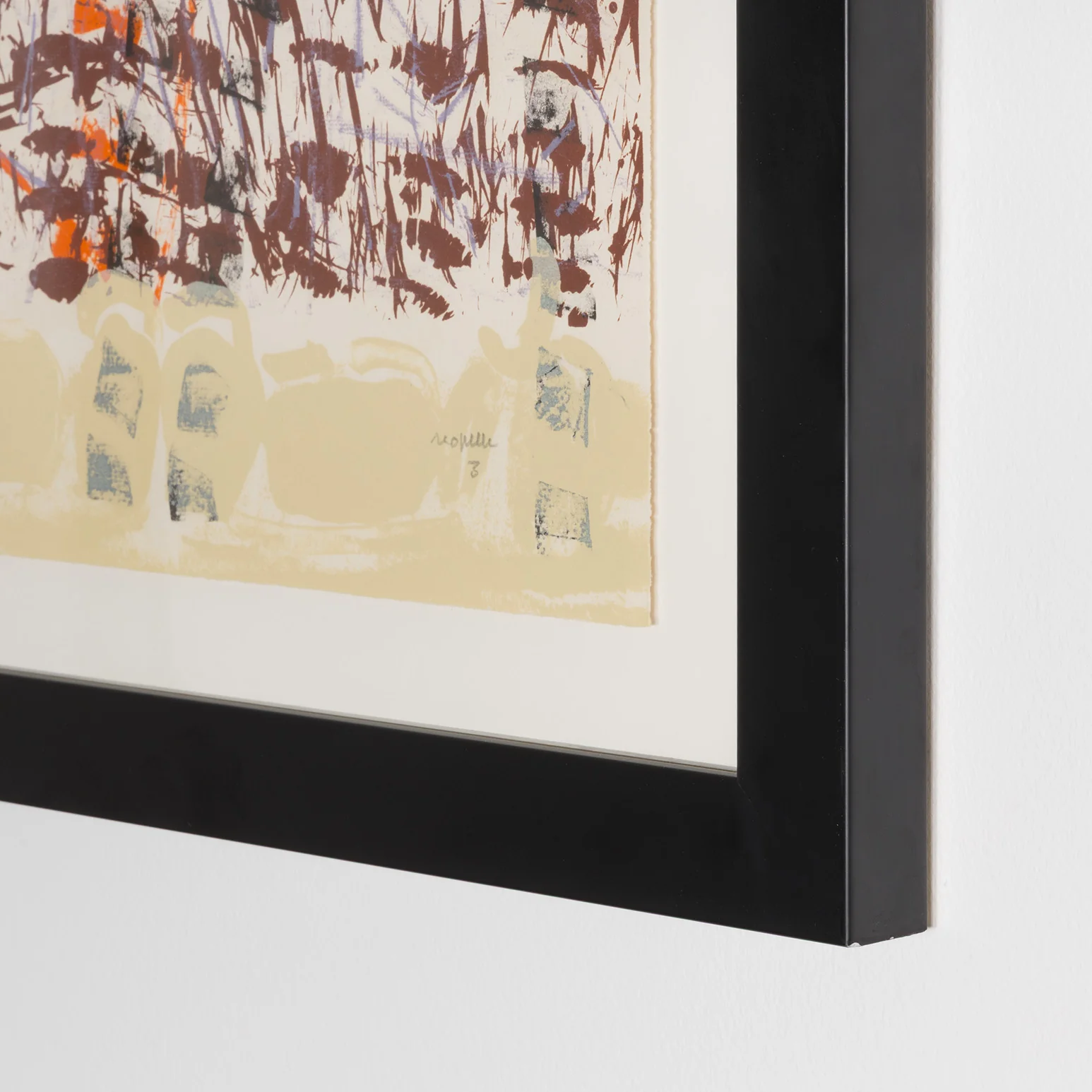 RIOPELLE "LE SABLIER 3" LITHO, 1979 - Image 16