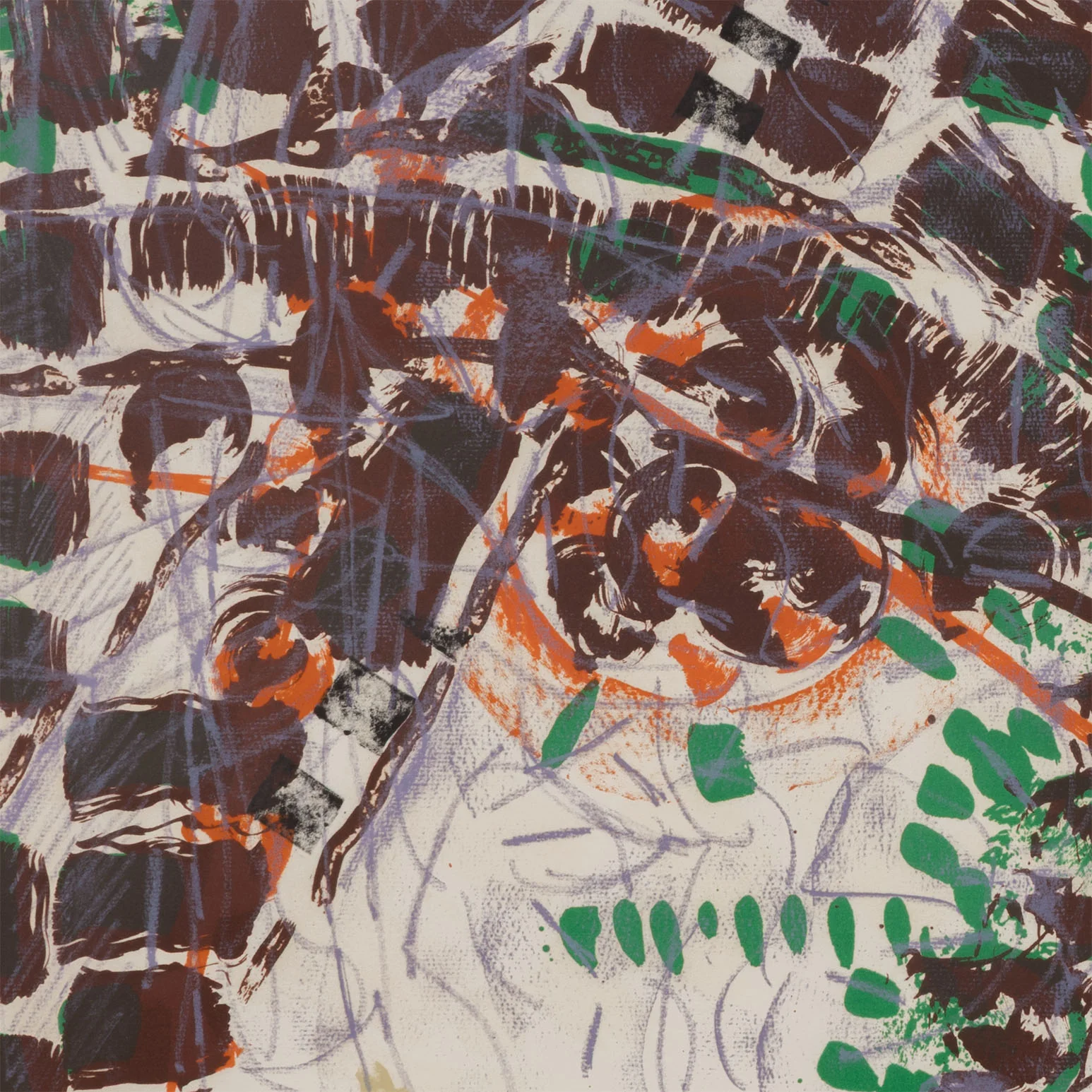 RIOPELLE "LE SABLIER 3" LITHO, 1979 - Image 7