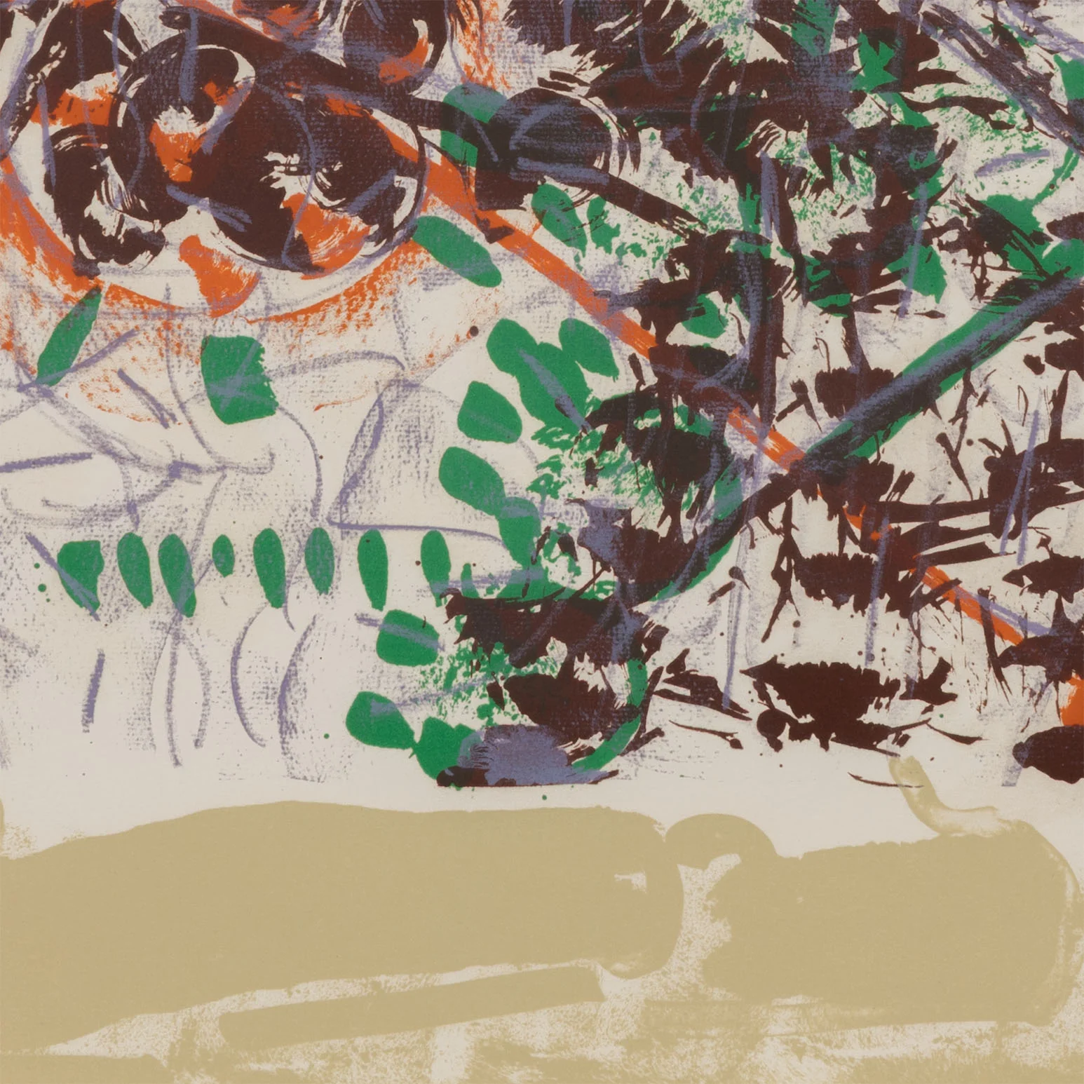 RIOPELLE "LE SABLIER 3" LITHO, 1979 - Image 9