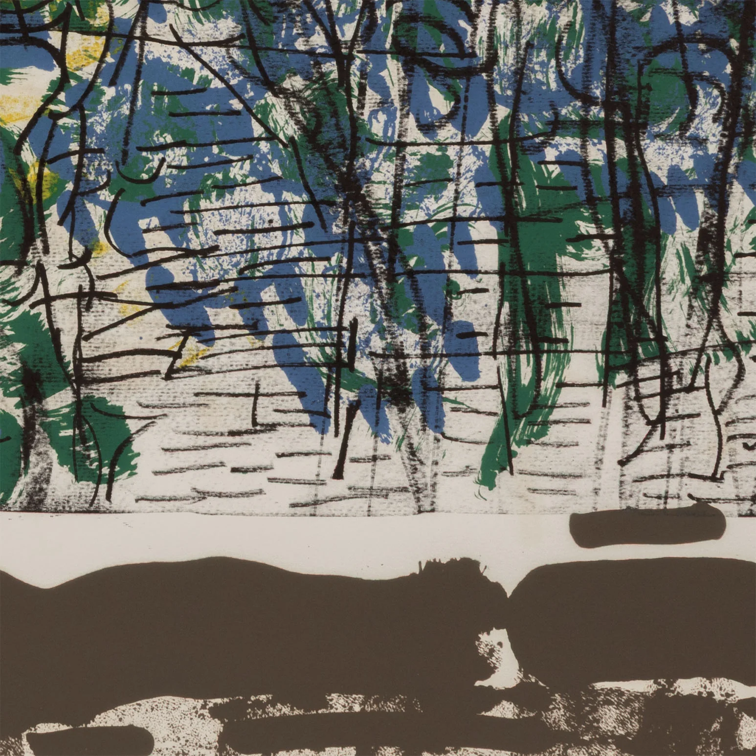 RIOPELLE "LE SABLIER 4" LITHO, 1979 - Image 10