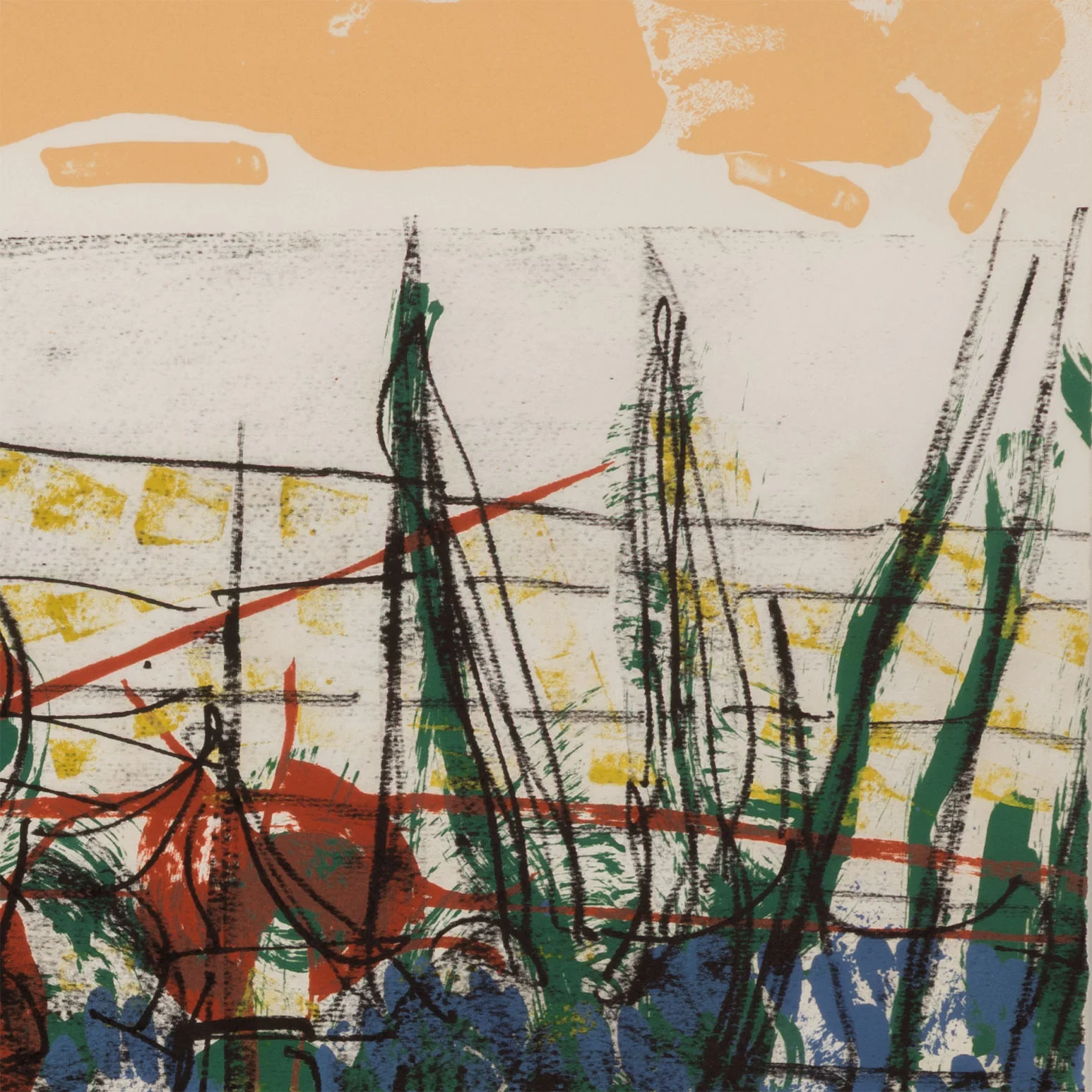RIOPELLE "LE SABLIER 4" LITHO, 1979 - Image 11