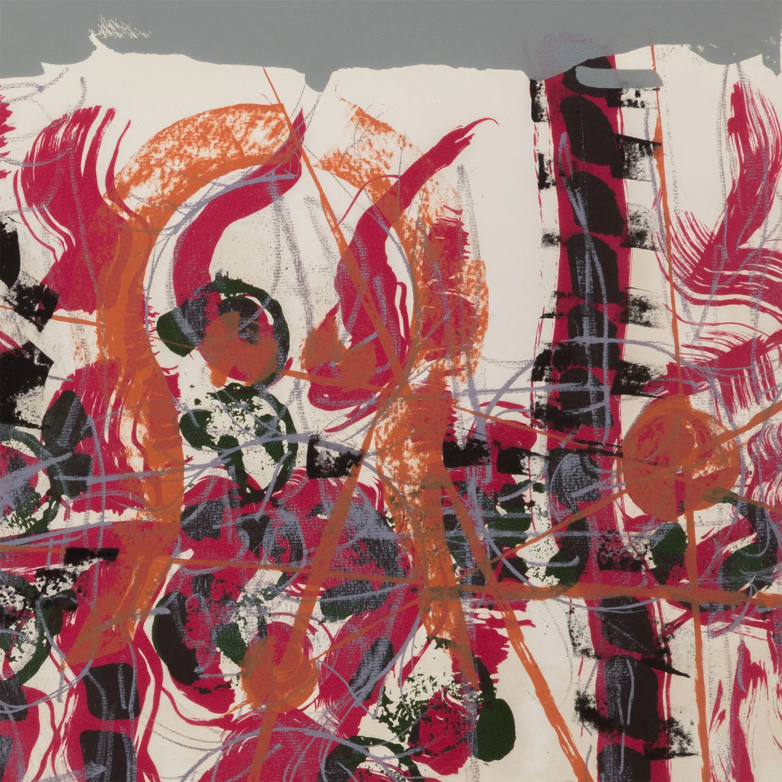 RIOPELLE "LE SABLIER 5" LITHO, 1979 - Image 10