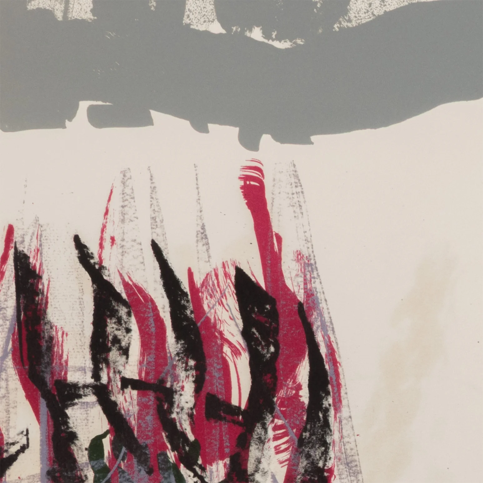 RIOPELLE "LE SABLIER 5" LITHO, 1979 - Image 7