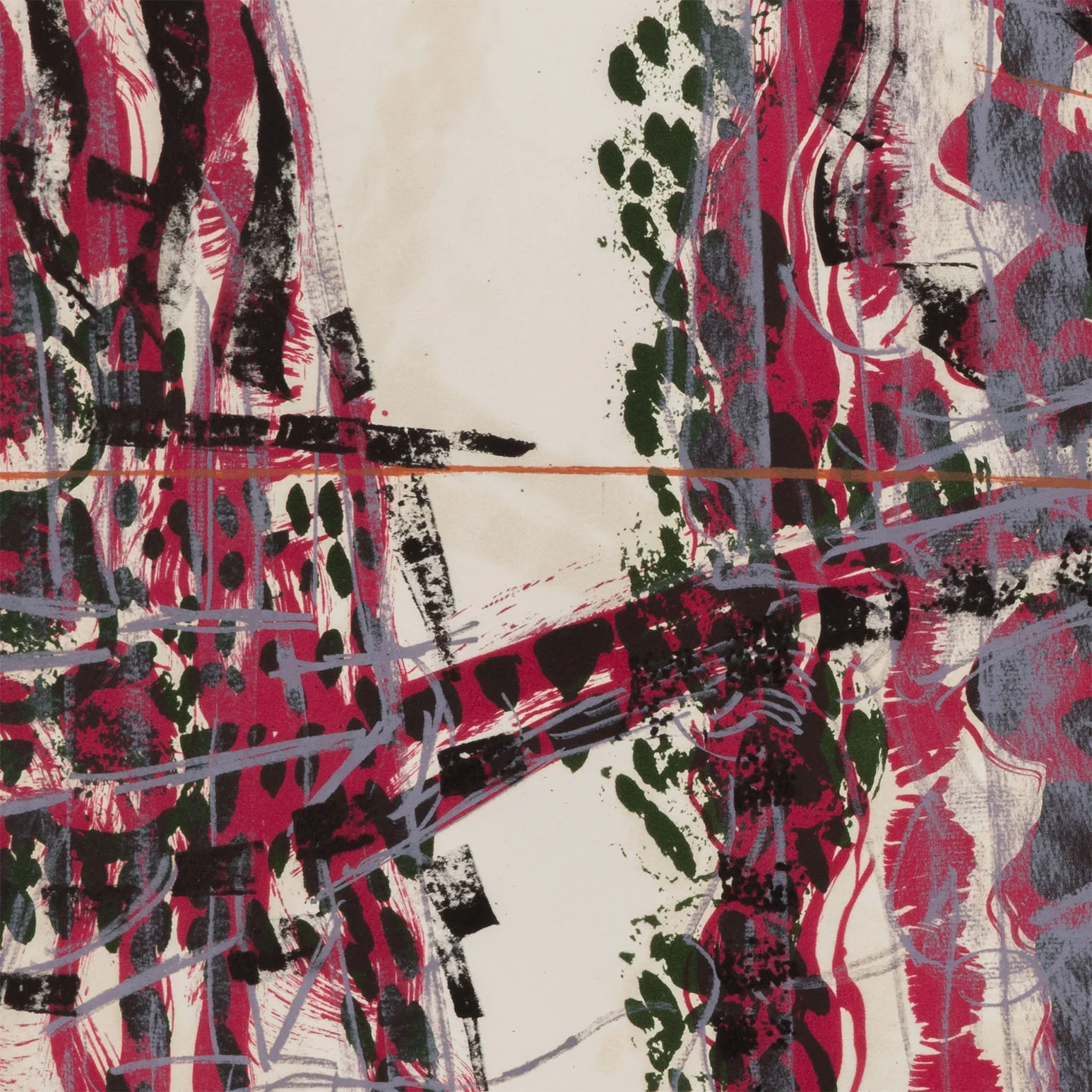 RIOPELLE "LE SABLIER 5" LITHO, 1979 - Image 8