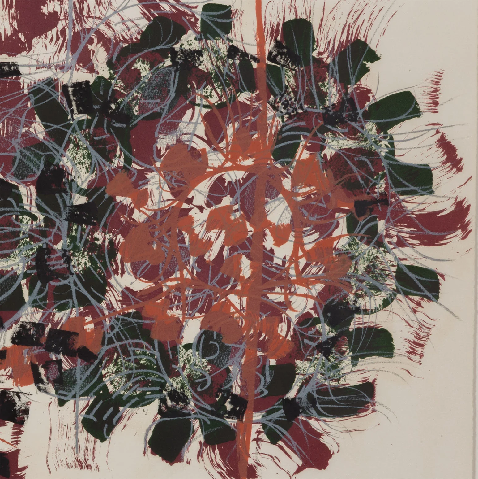 RIOPELLE "LE SABLIER 6" LITHO, 1979 - Image 10