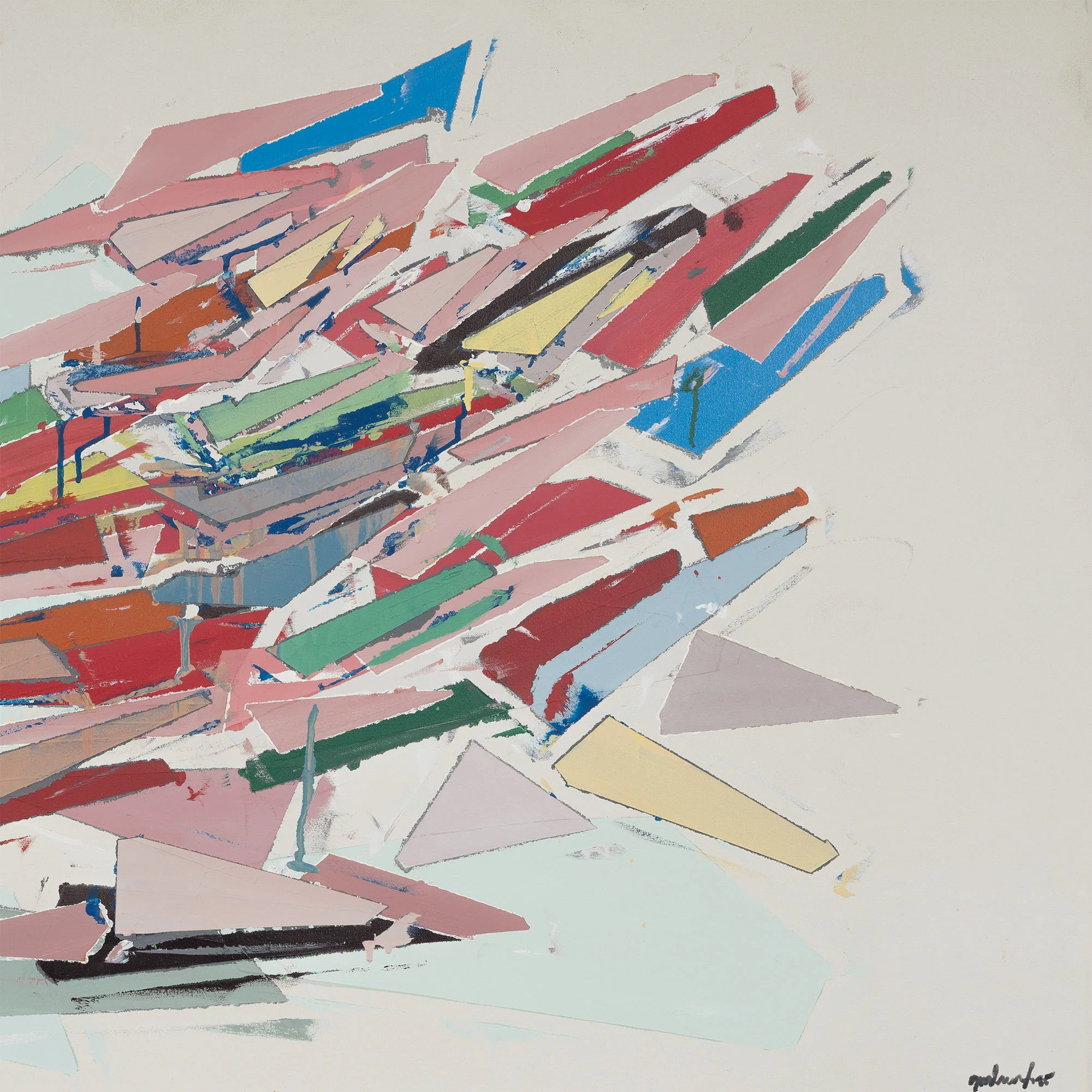 ROBERT GOODNOUGH "UPWARD LIFT MOVEMENT" 1985 - Image 5