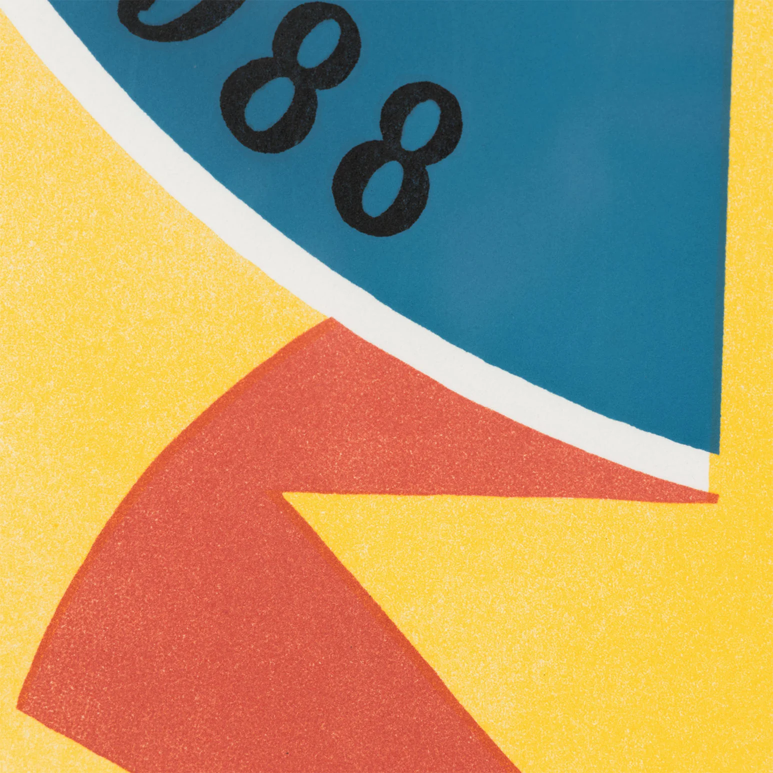 ROBERT INDIANA "THE WALL" SCREENPRINT, 1990 - Image 9