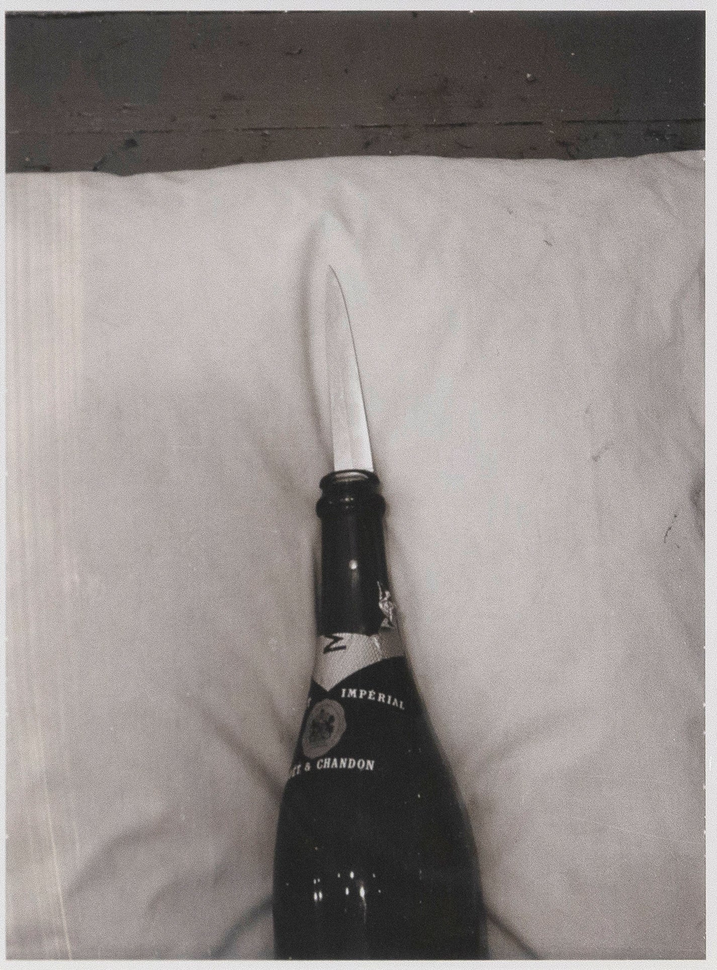 ROBERT MAPPLETHORPE "MOET BLADE" POLAROID, 1972 - Image 3