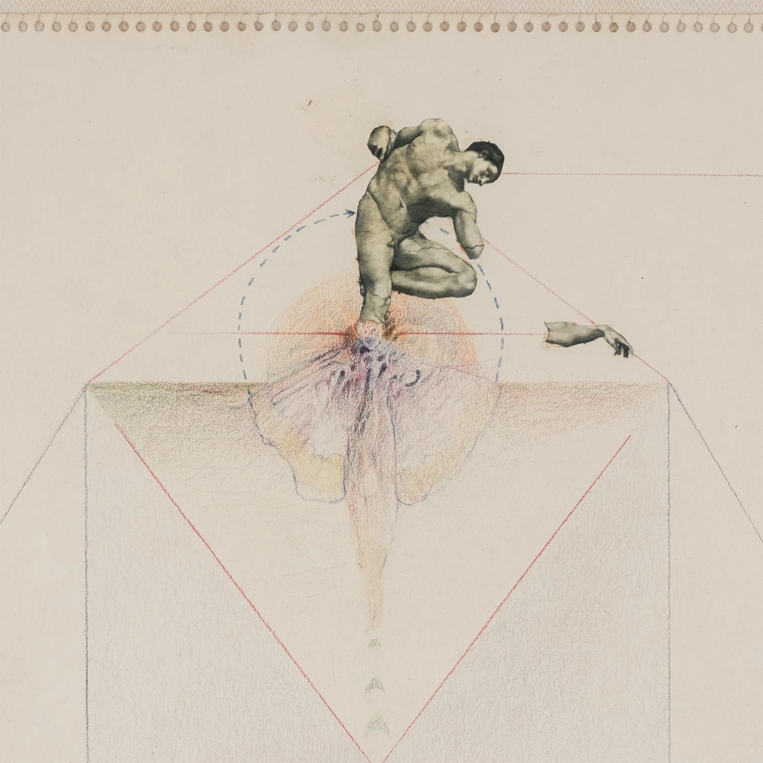 ROBERT MAPPLETHORPE "UNTITLED" COLLAGE 1968 - Image 10
