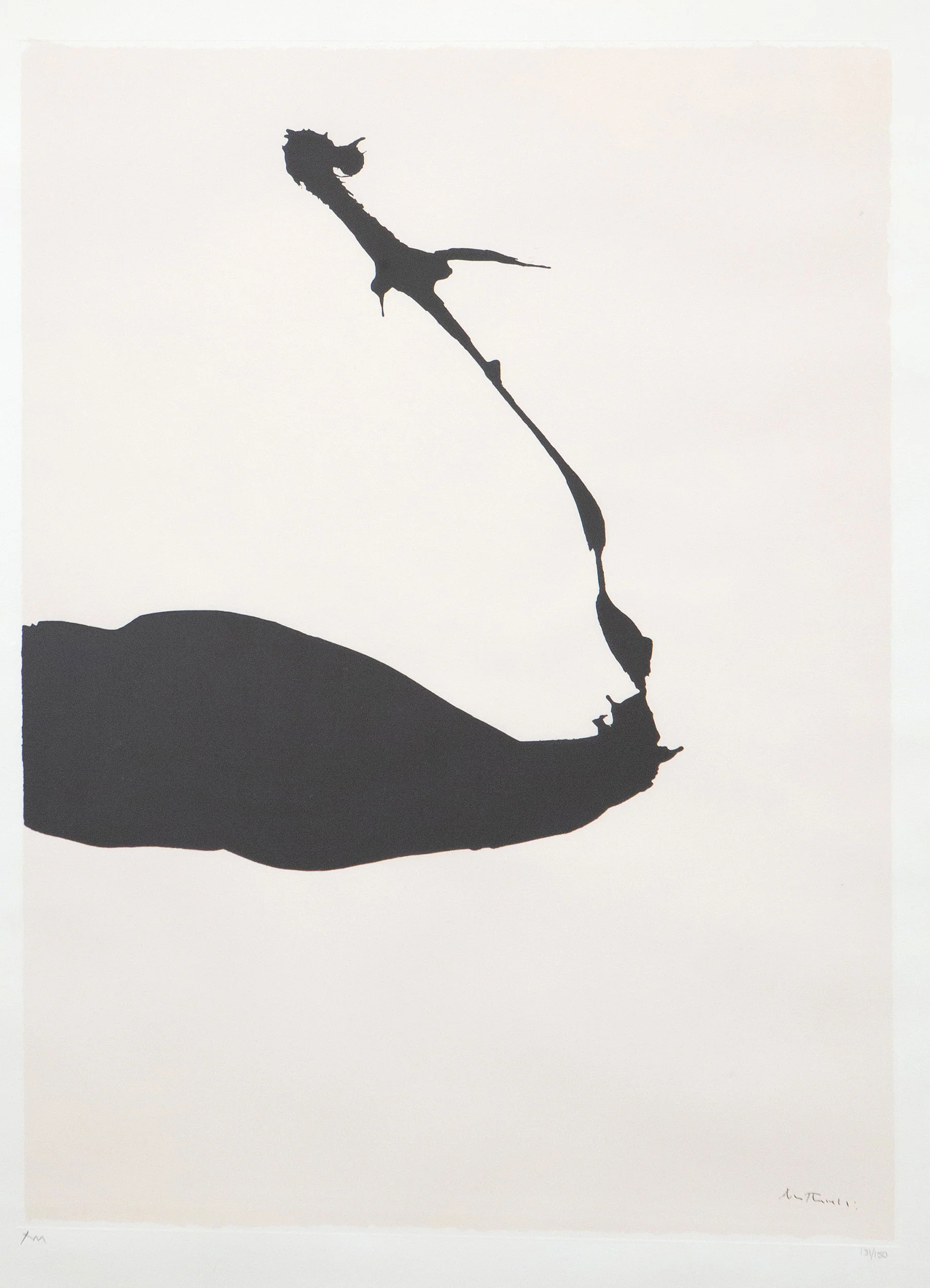 ROBERT MOTHERWELL "AFRICA SUITE #6" , 1970 - Image 4