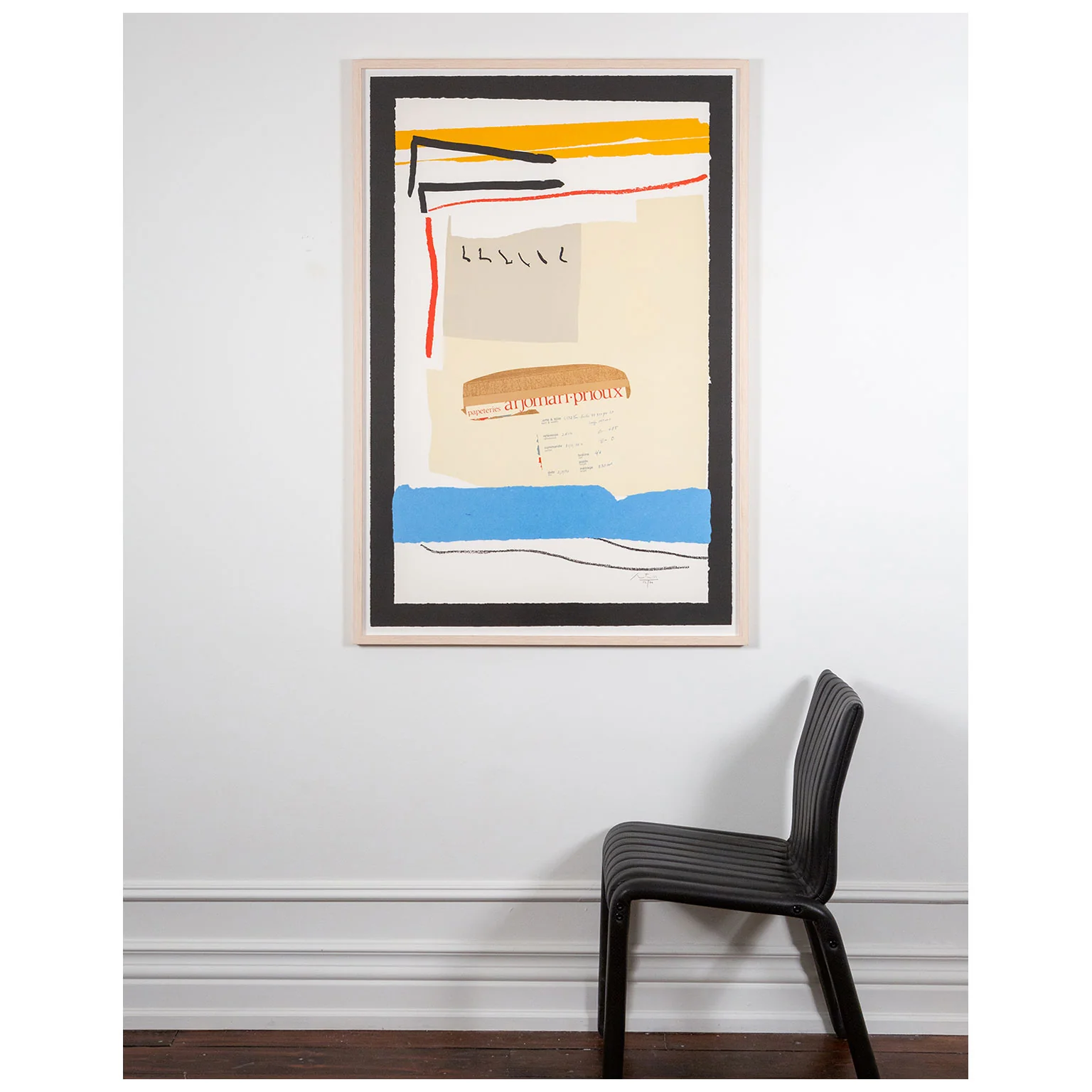 ROBERT MOTHERWELL "AMERICA-LA FRANCE VARIATIONS III" , 1984 - Image 11