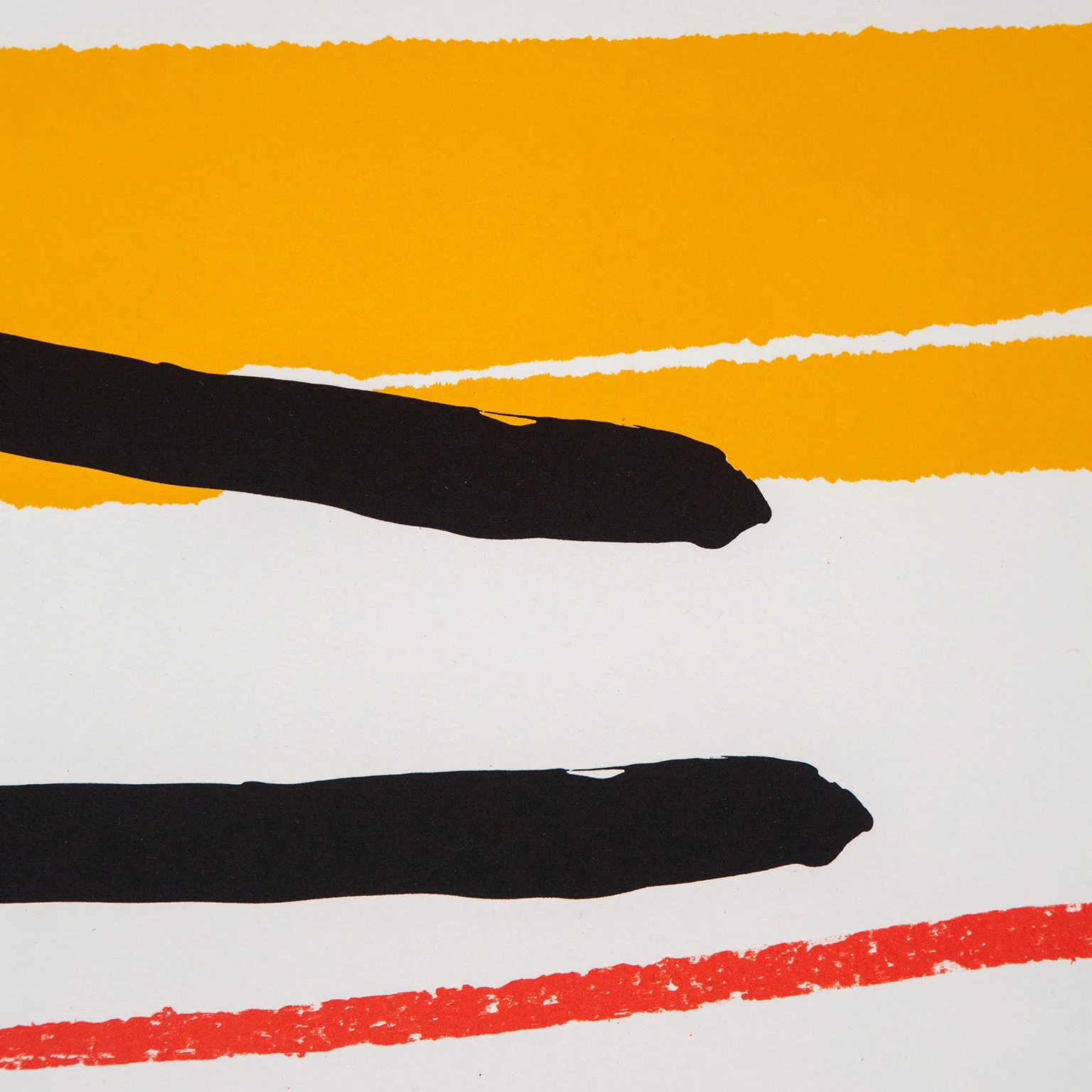ROBERT MOTHERWELL "AMERICA-LA FRANCE VARIATIONS III" , 1984 - Image 4