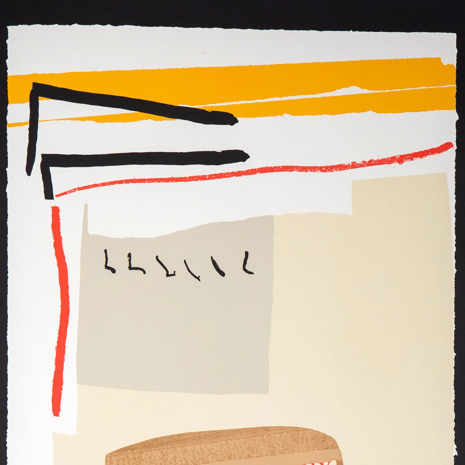 ROBERT MOTHERWELL "AMERICA-LA FRANCE VARIATIONS III" , 1984 - Image 8