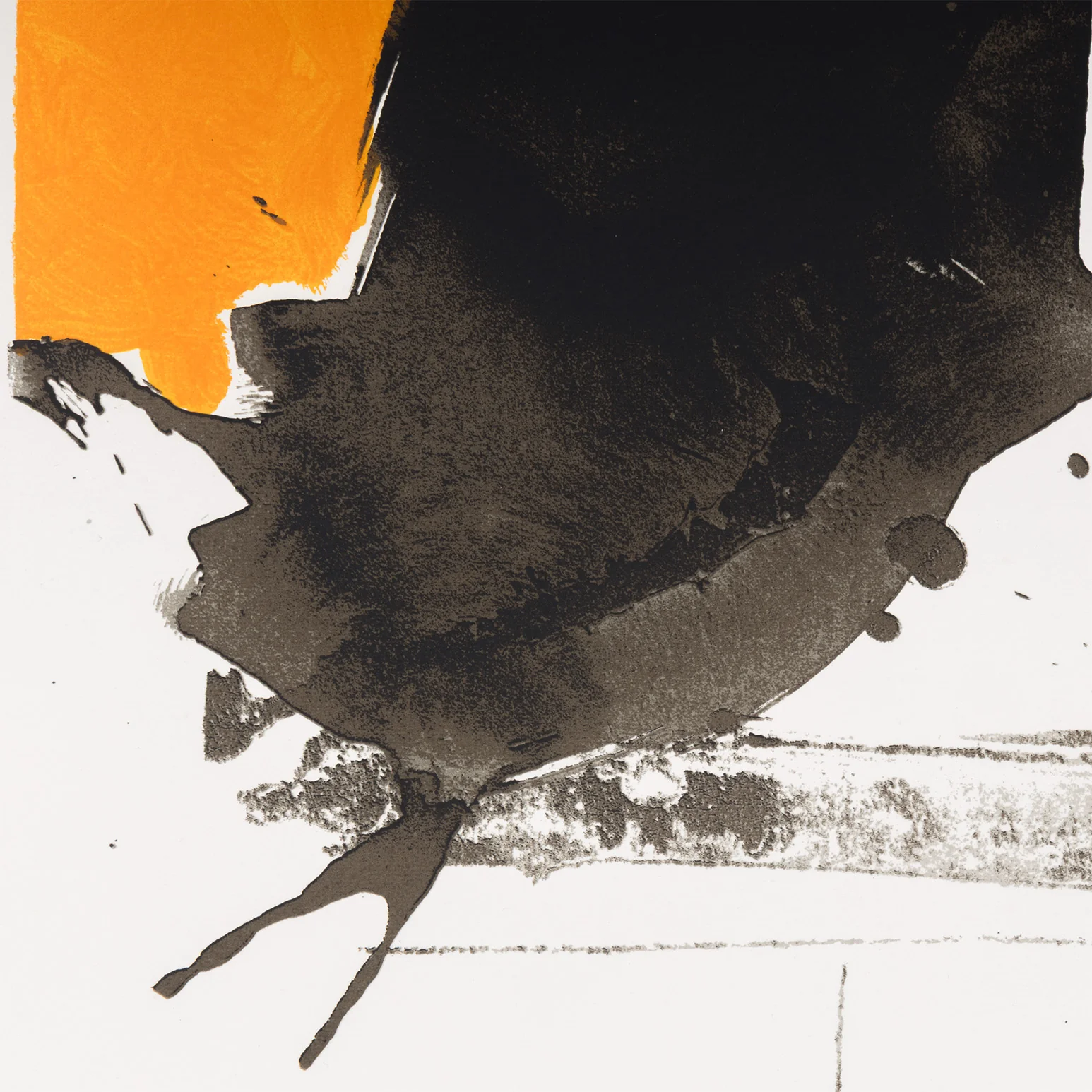 ROBERT MOTHERWELL "BASQUE SUITE #12" SCREENPRINT, 1971 - Image 10