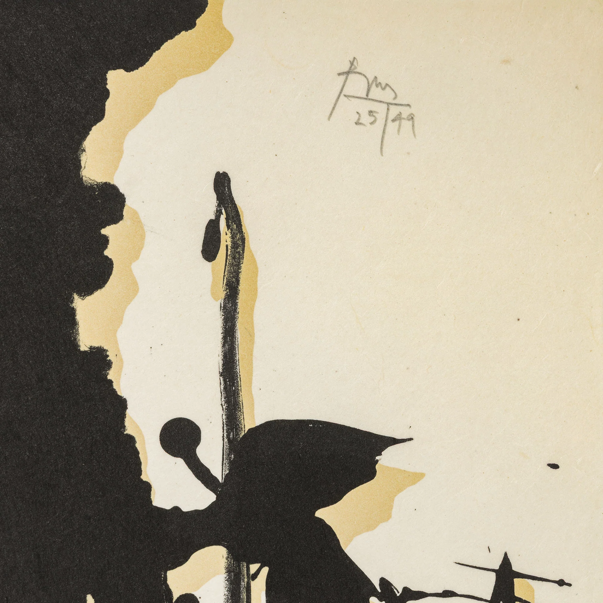 ROBERT MOTHERWELL "EL GENERAL" LITHOGRAPH, 1980 - Image 4