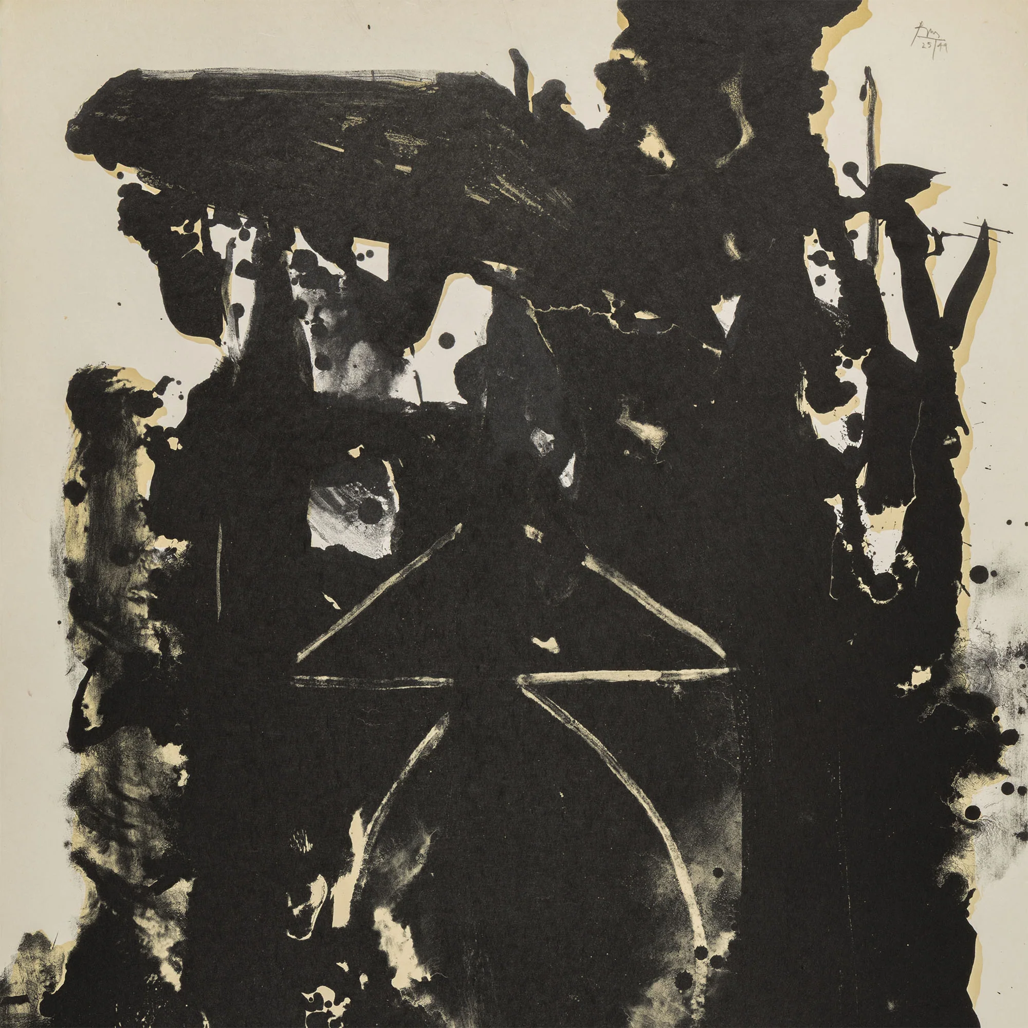 ROBERT MOTHERWELL "EL GENERAL" LITHOGRAPH, 1980 - Image 6