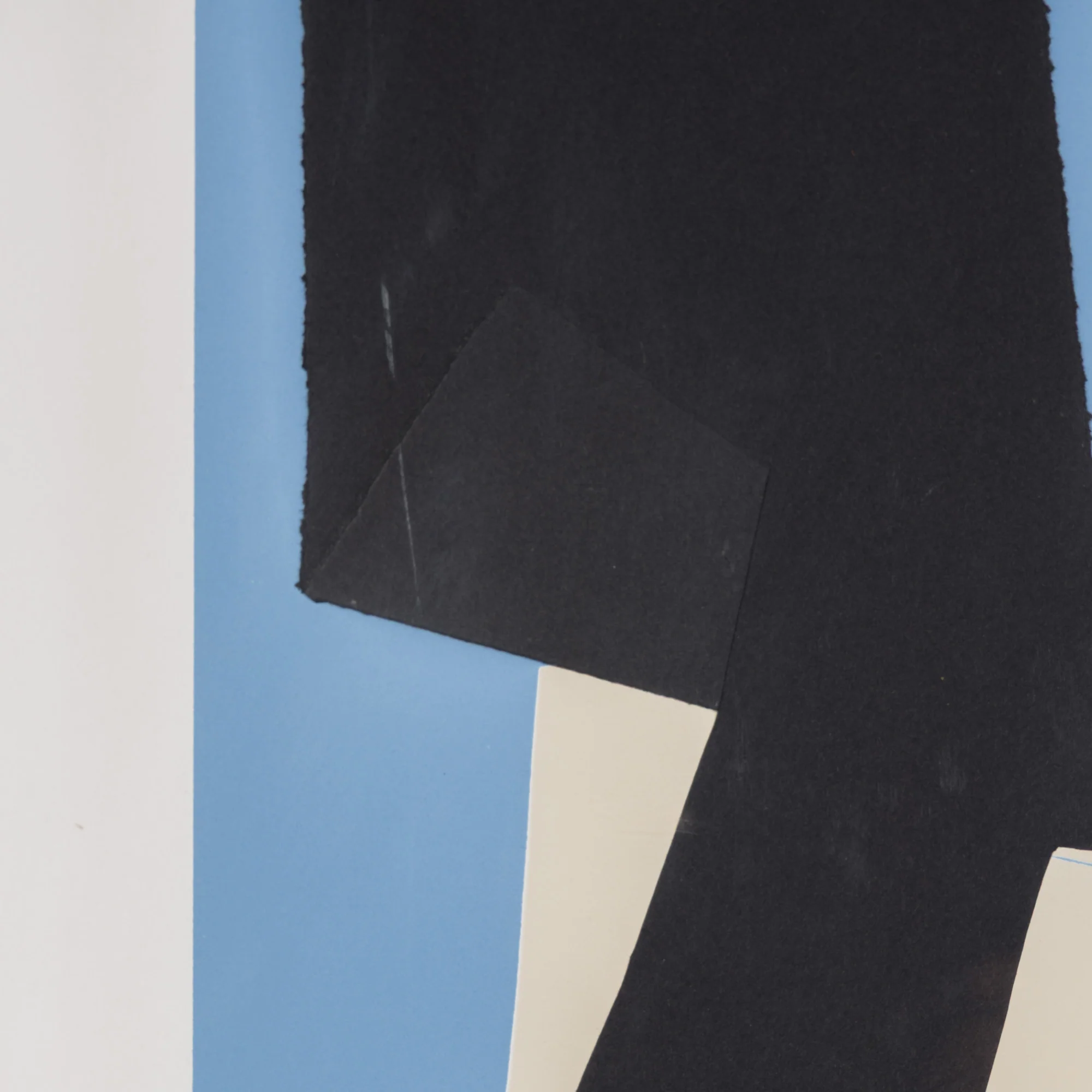 ROBERT MOTHERWELL "HARVEST, IN SCOTLAND" LITHOGRAPH & COLLAGE, 1973 - Image 10