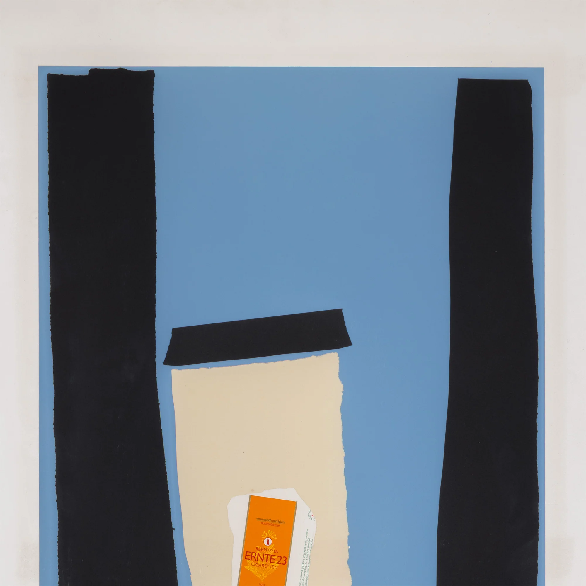 ROBERT MOTHERWELL "HARVEST, IN SCOTLAND" LITHOGRAPH & COLLAGE, 1973 - Image 5