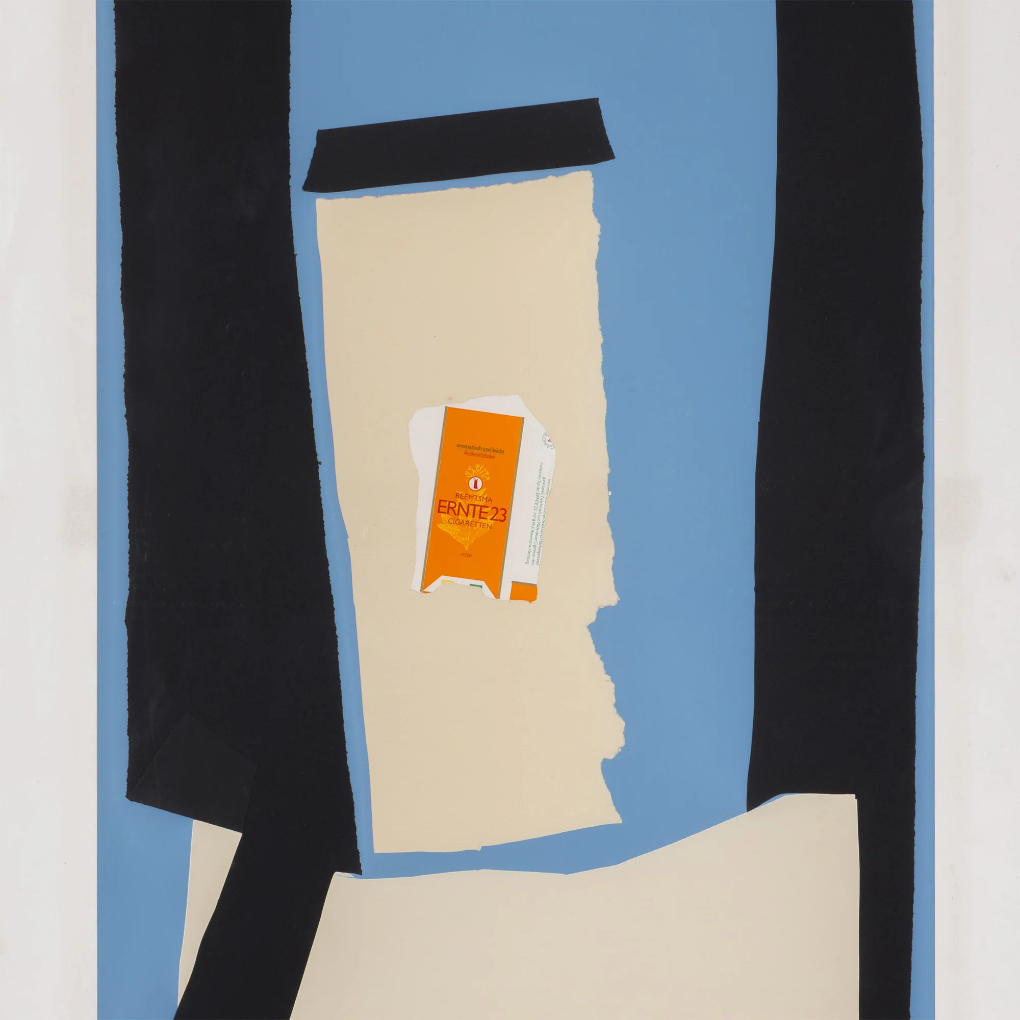 ROBERT MOTHERWELL "HARVEST, IN SCOTLAND" LITHOGRAPH & COLLAGE, 1973 - Image 6
