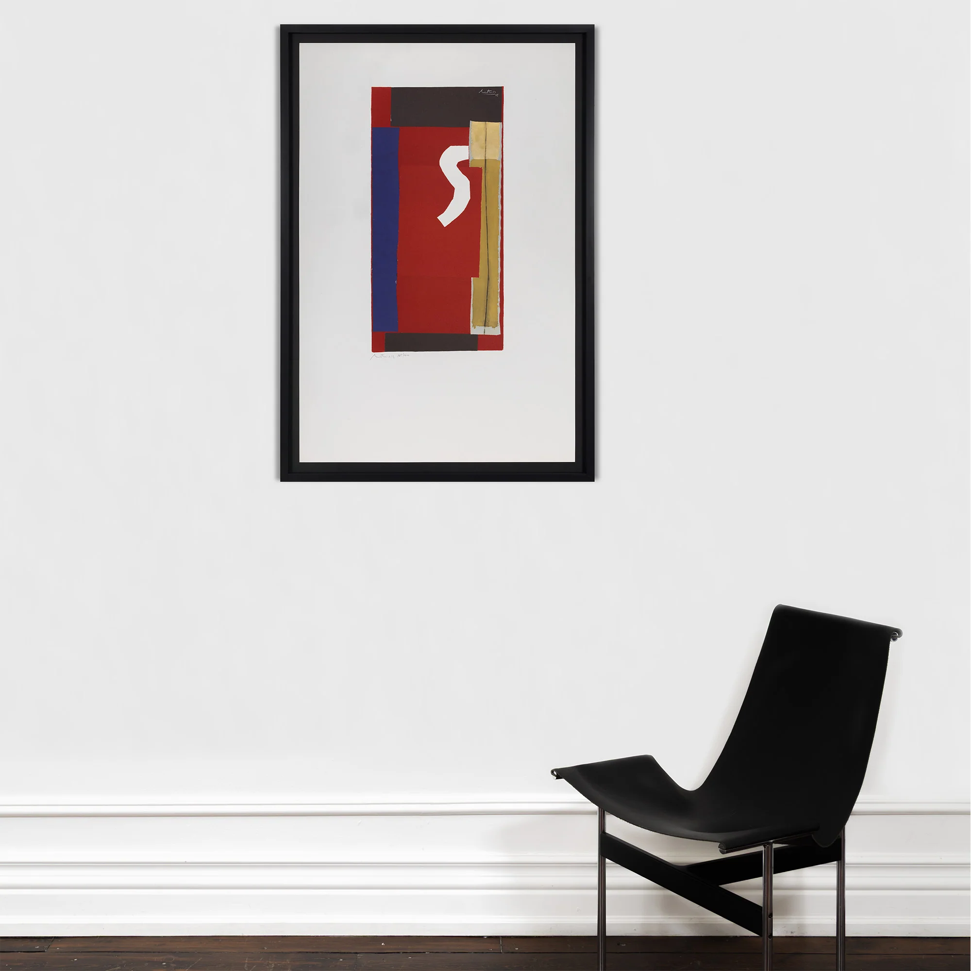 ROBERT MOTHERWELL "IN CELEBRATION" LITHOGRAPH, 1975 - Image 8
