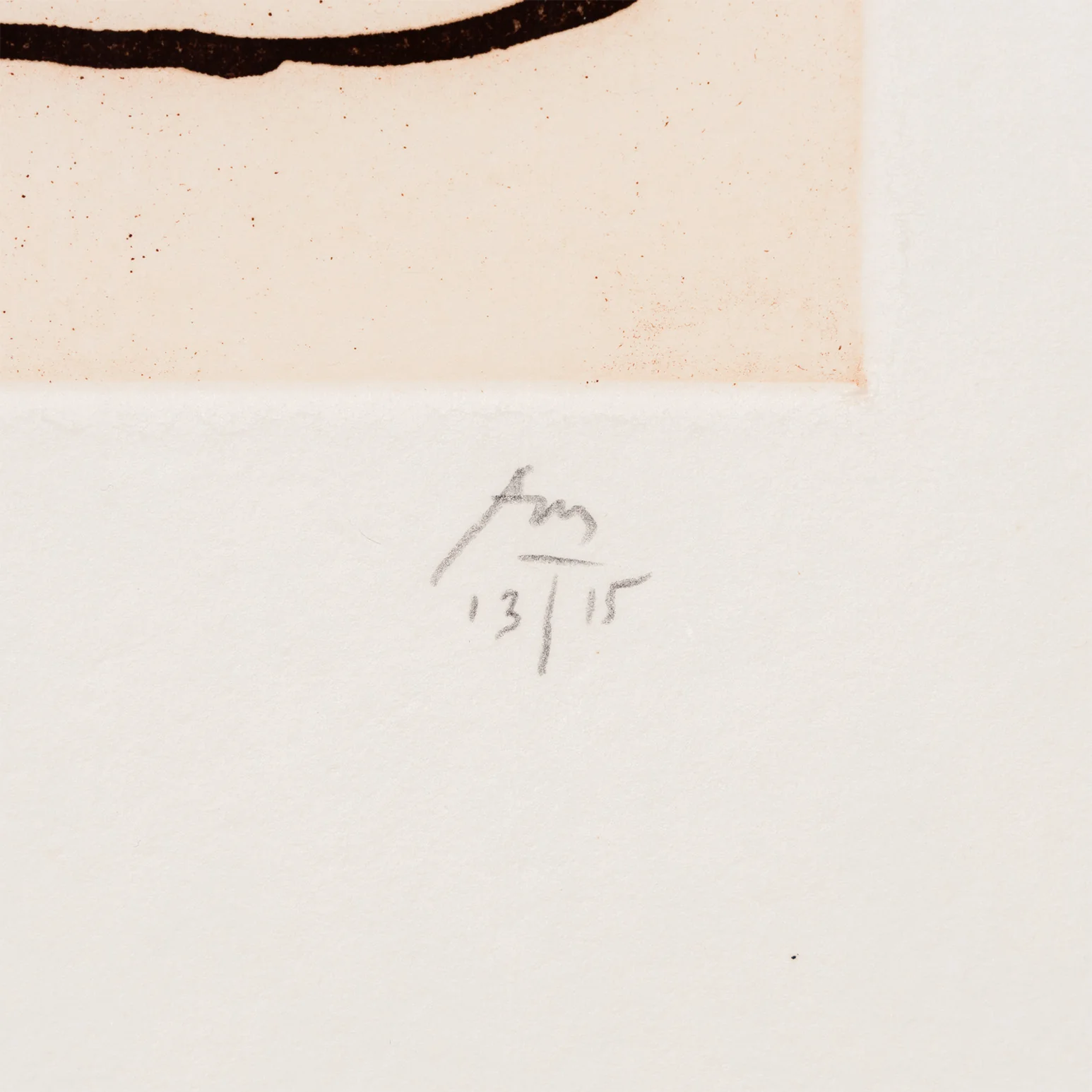 ROBERT MOTHERWELL "IRISH SUITE #6", ETCHING, 1990 - Image 4