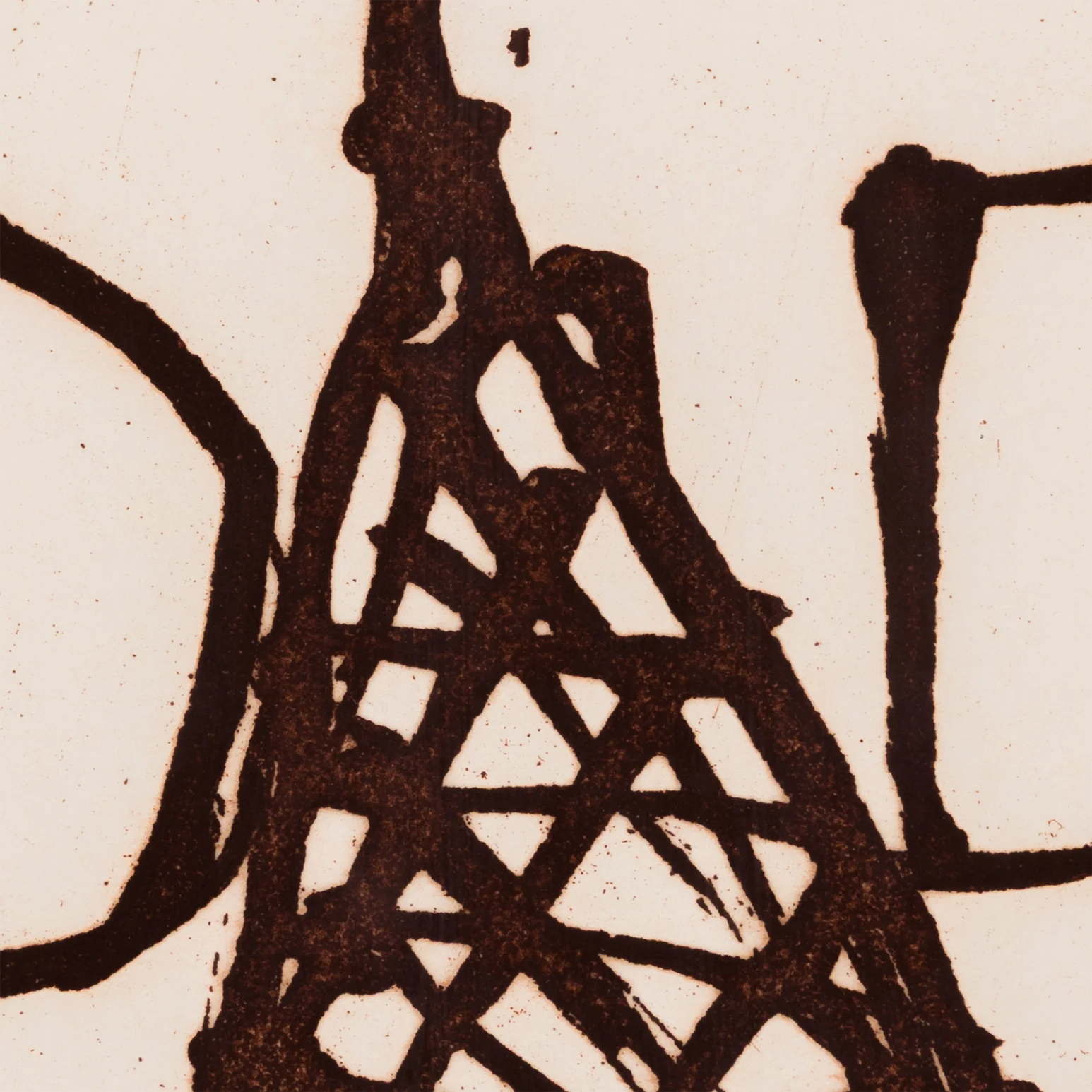 ROBERT MOTHERWELL "IRISH SUITE #6", ETCHING, 1990 - Image 5