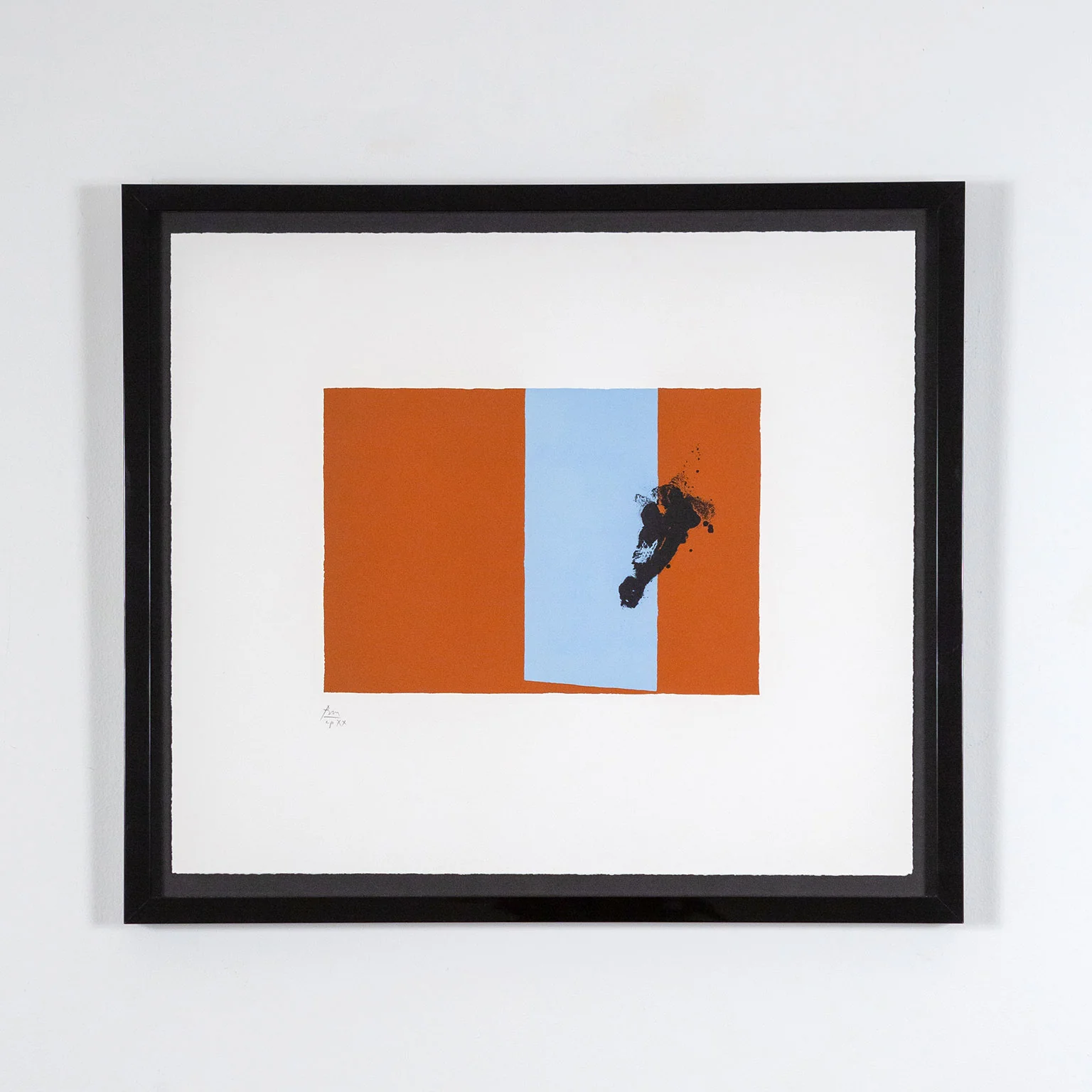 ROBERT MOTHERWELL "PARIS SUITE (AUTUMN)" LITHO, 1980 - Image 2