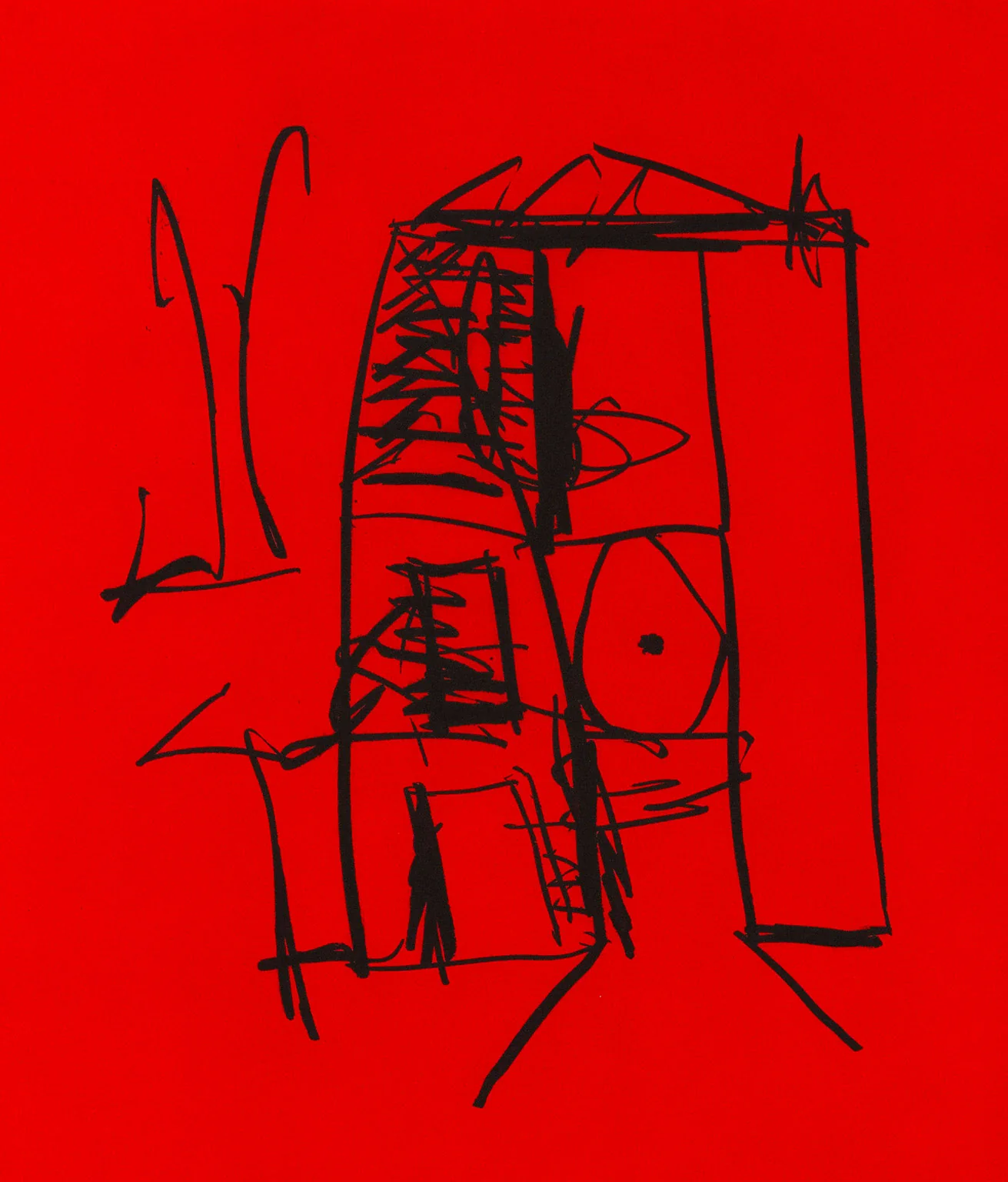 ROBERT MOTHERWELL "SEASIDE STUDIO" 1990