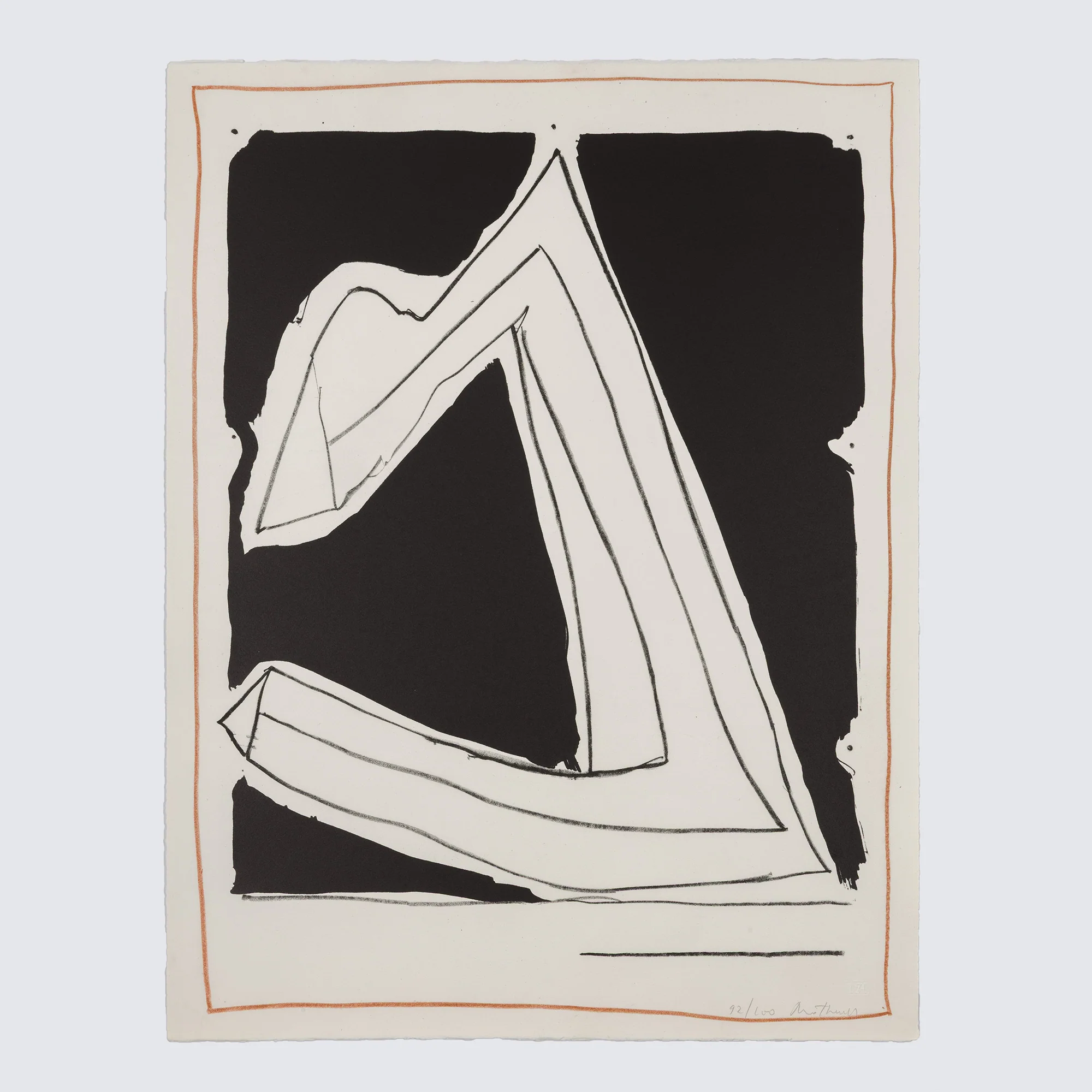 ROBERT MOTHERWELL "SUMMERTIME IN ITALY" 1966 - Image 2