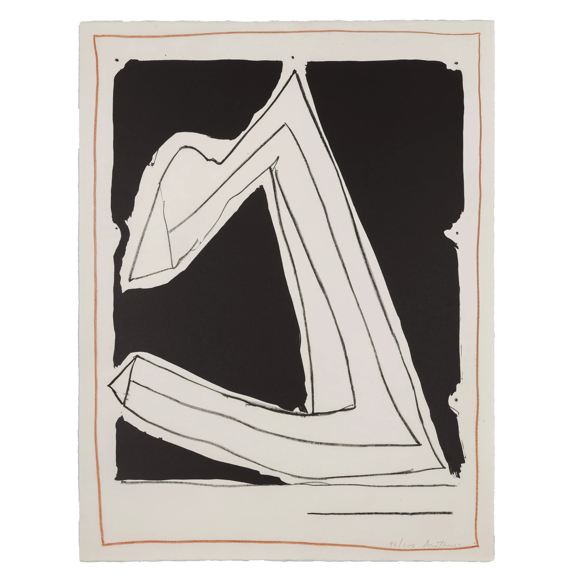 ROBERT MOTHERWELL "SUMMERTIME IN ITALY" 1966 - Image 3